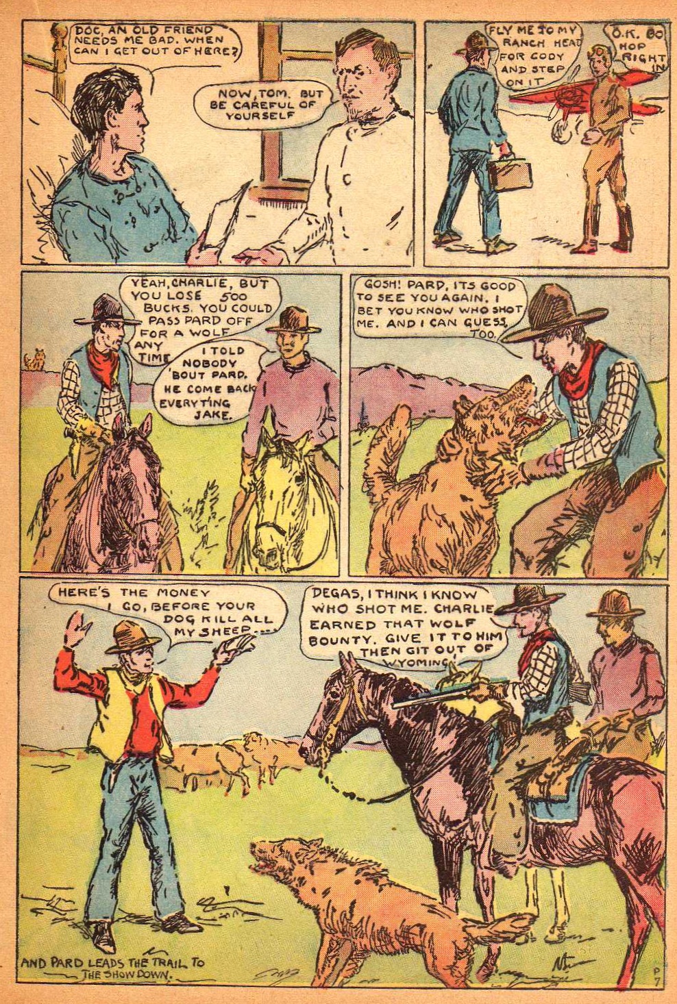 Read online Western Picture Stories comic -  Issue #4 - 33
