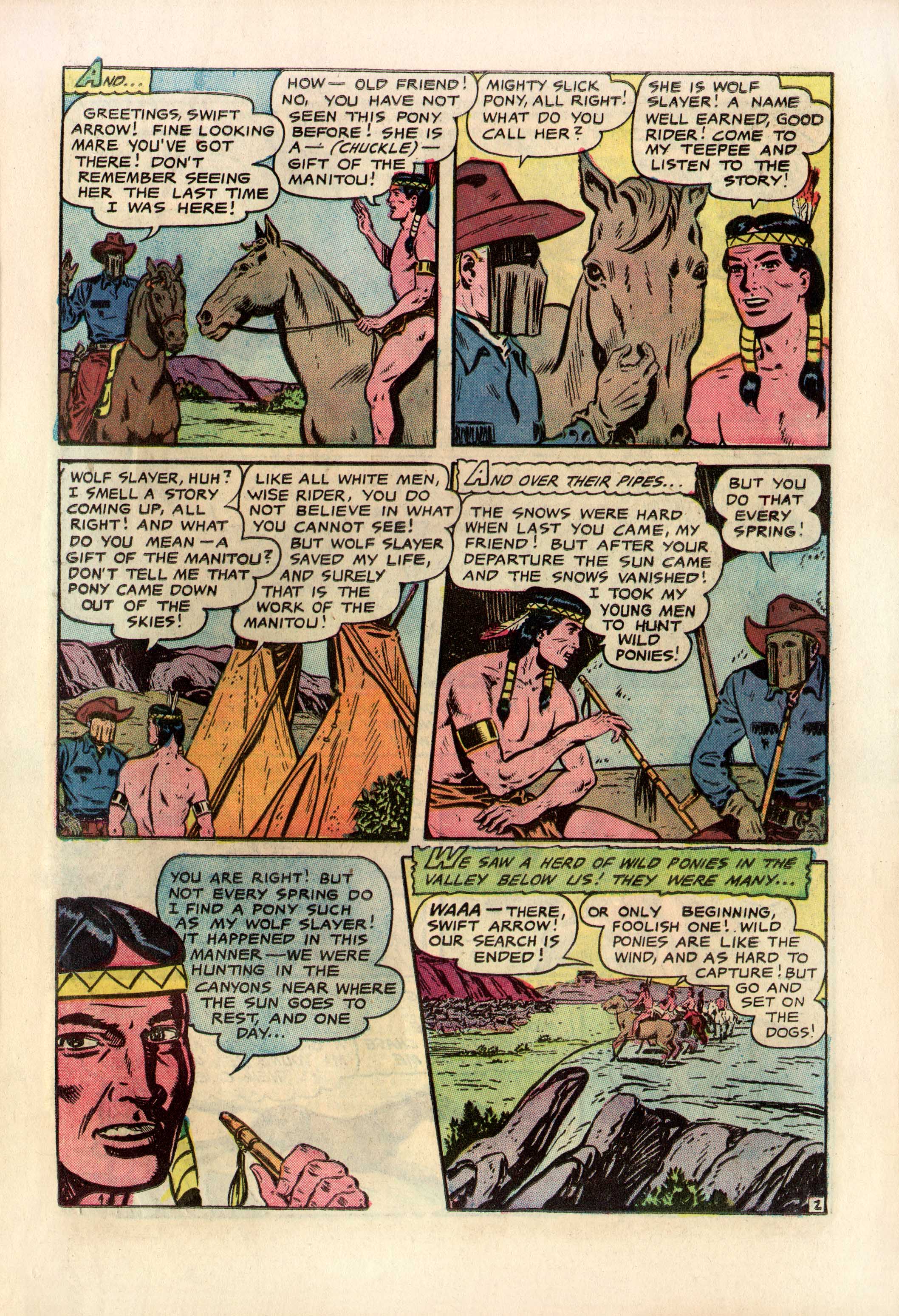 Read online Swift Arrow (1957) comic -  Issue #1 - 13