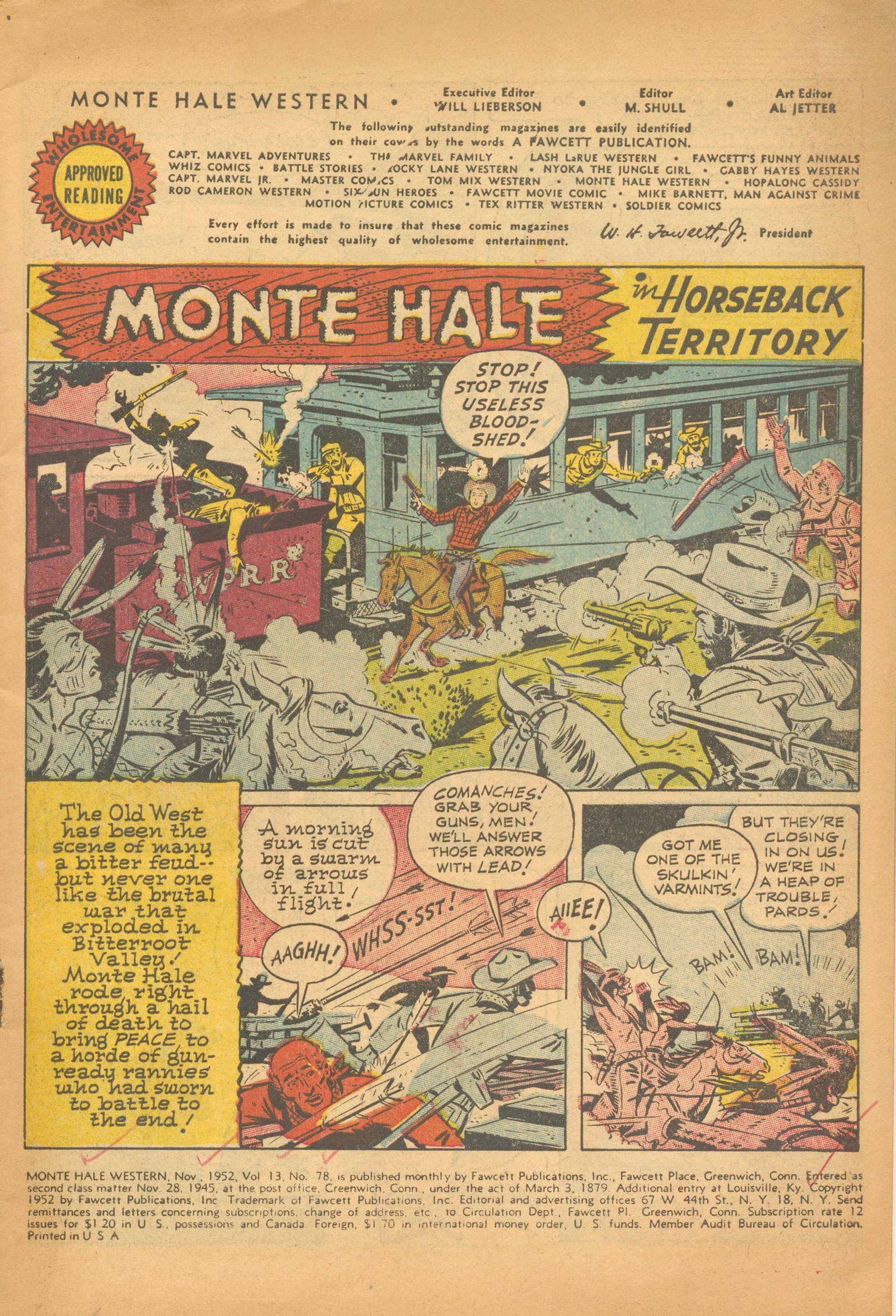 Read online Monte Hale Western comic -  Issue #78 - 3