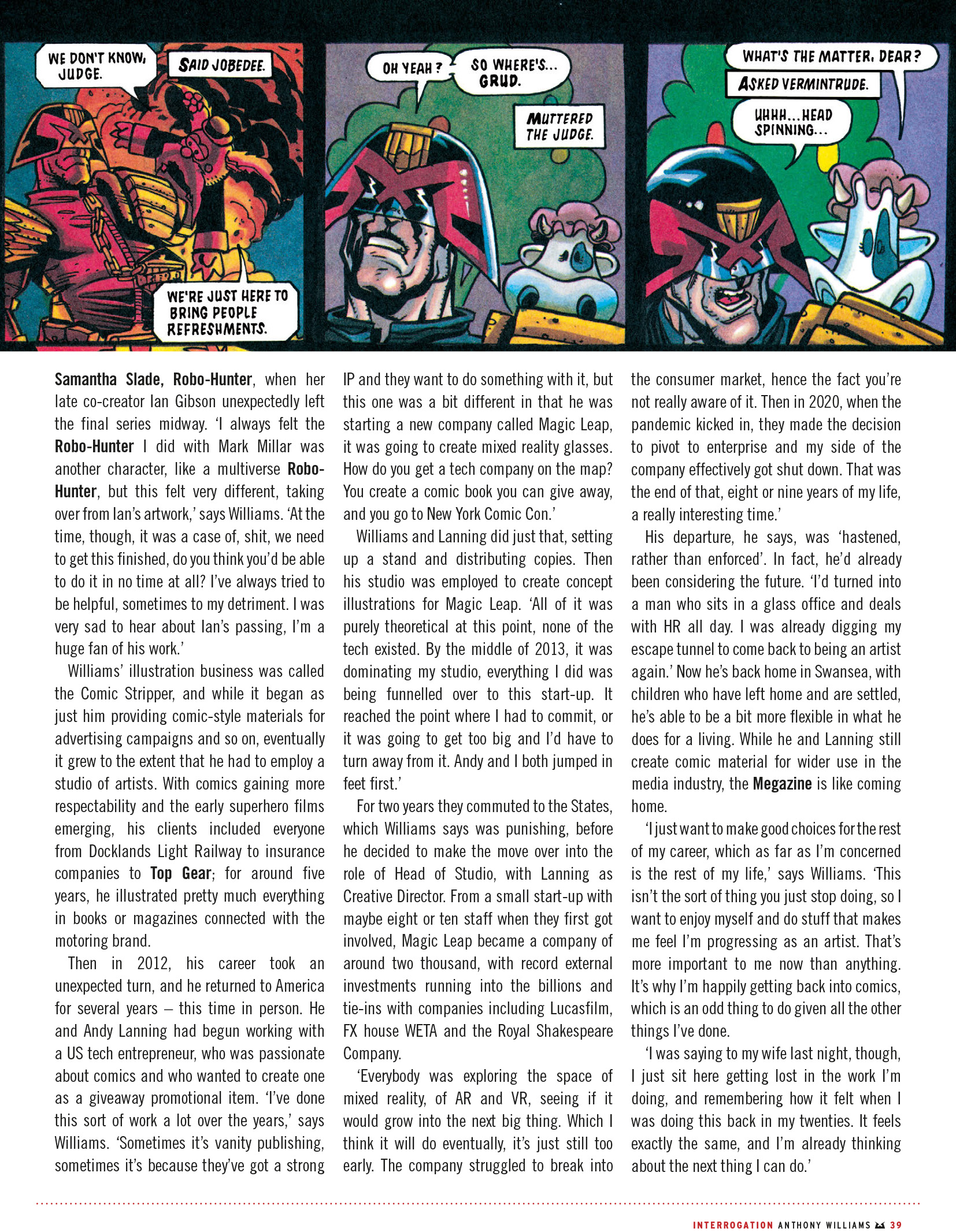 Read online Judge Dredd Megazine (Vol. 5) comic -  Issue #464 - 41