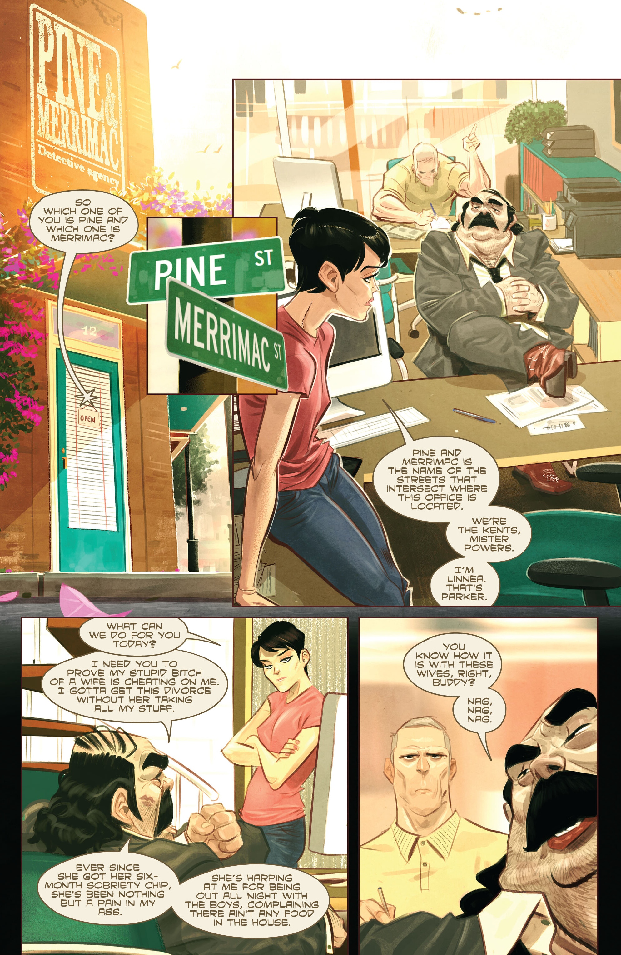Read online Pine & Merrimac comic -  Issue #1 - 9