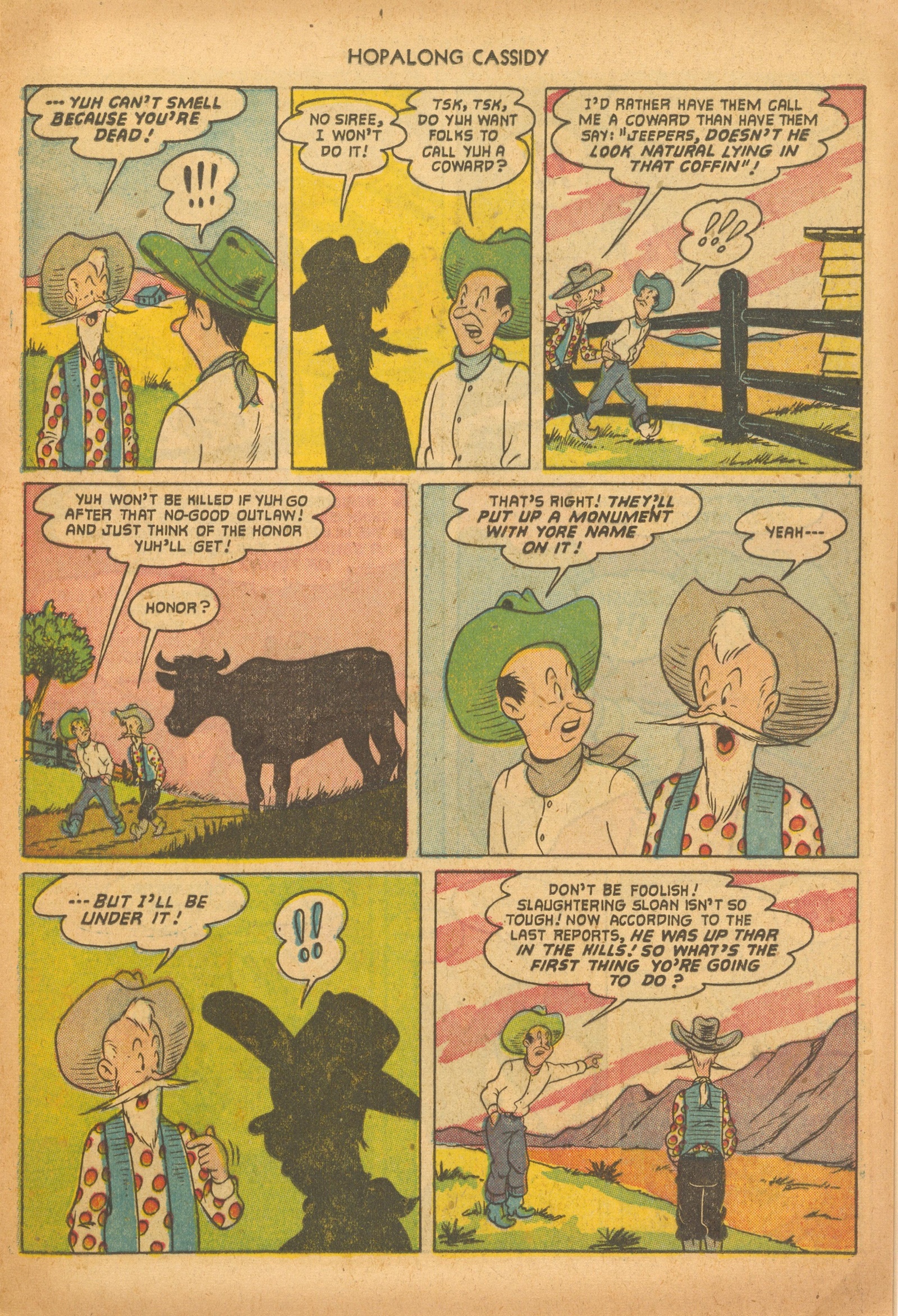 Read online Hopalong Cassidy comic -  Issue #69 - 13