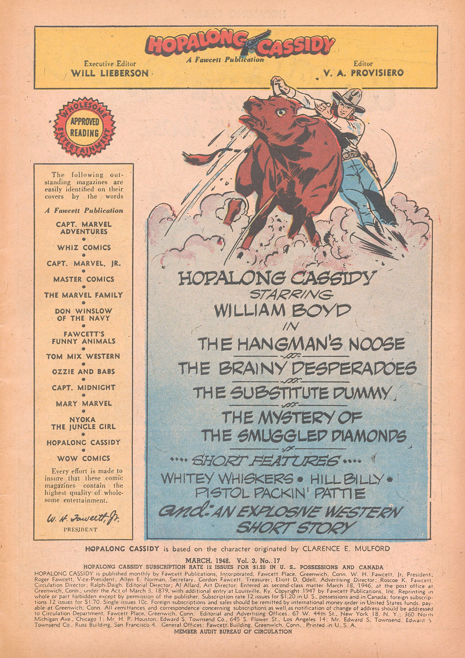 Read online Hopalong Cassidy comic -  Issue #17 - 3