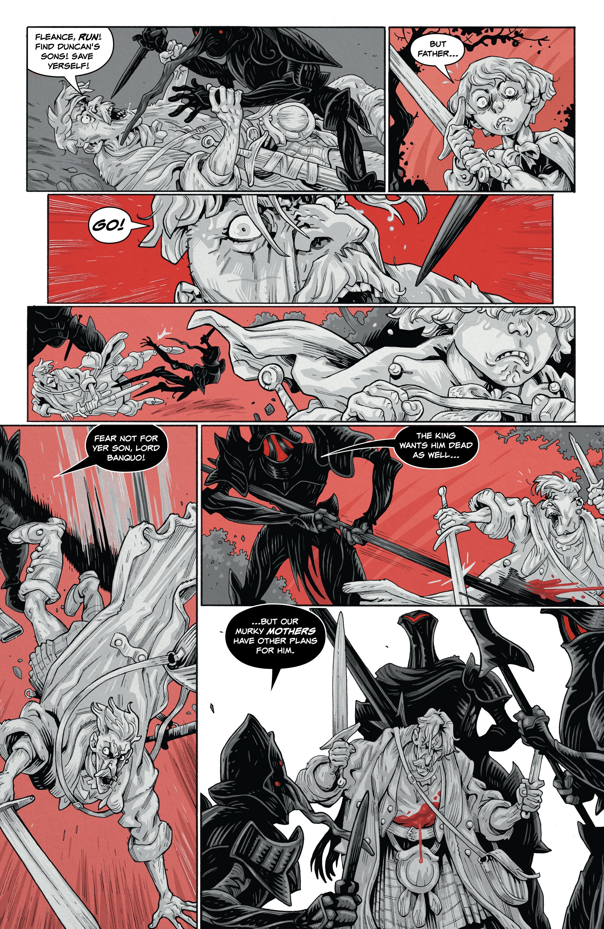 Read online Macbeth: A Tale of Horror comic -  Issue # TPB - 50