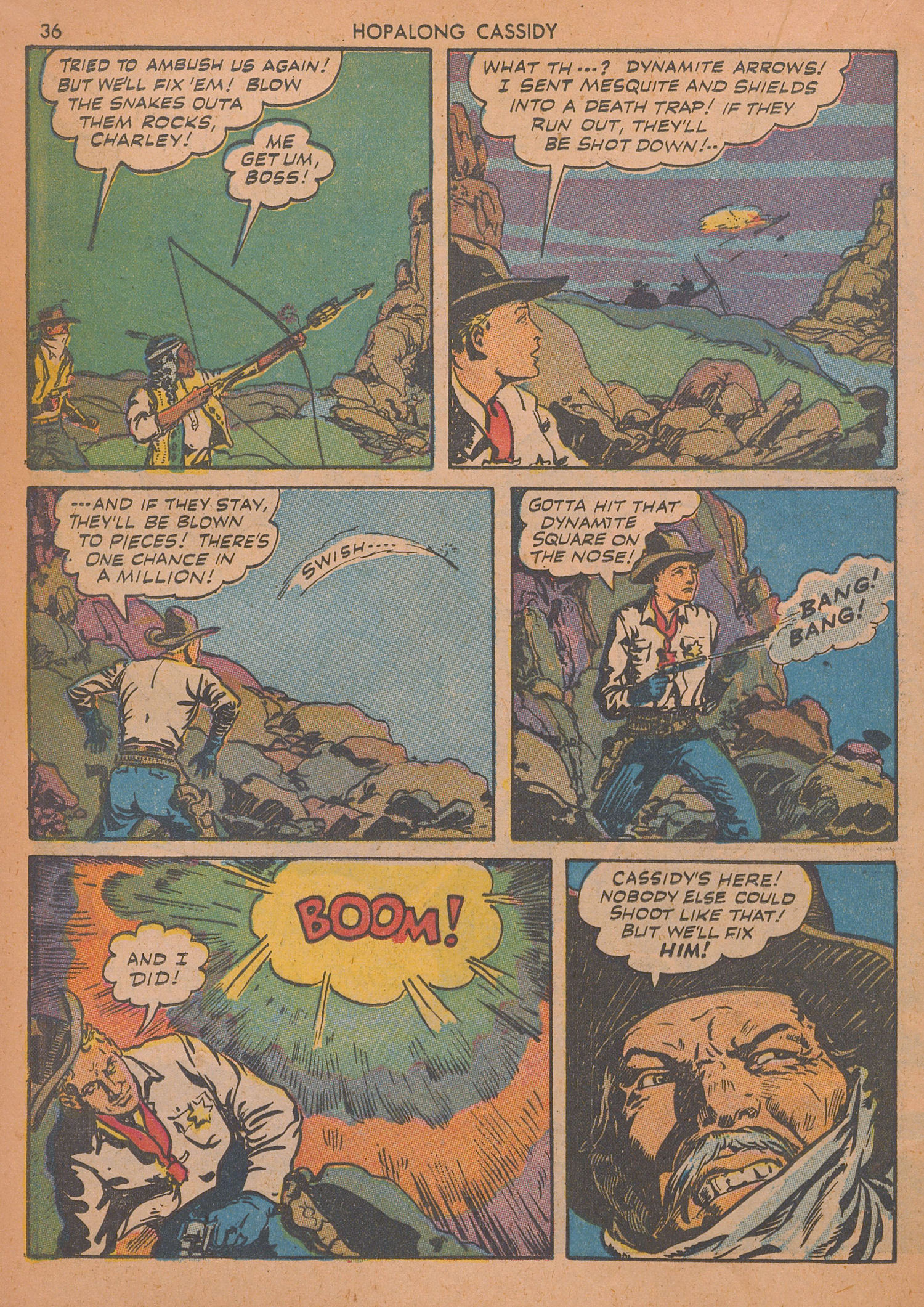 Read online Hopalong Cassidy comic -  Issue #1 - 35