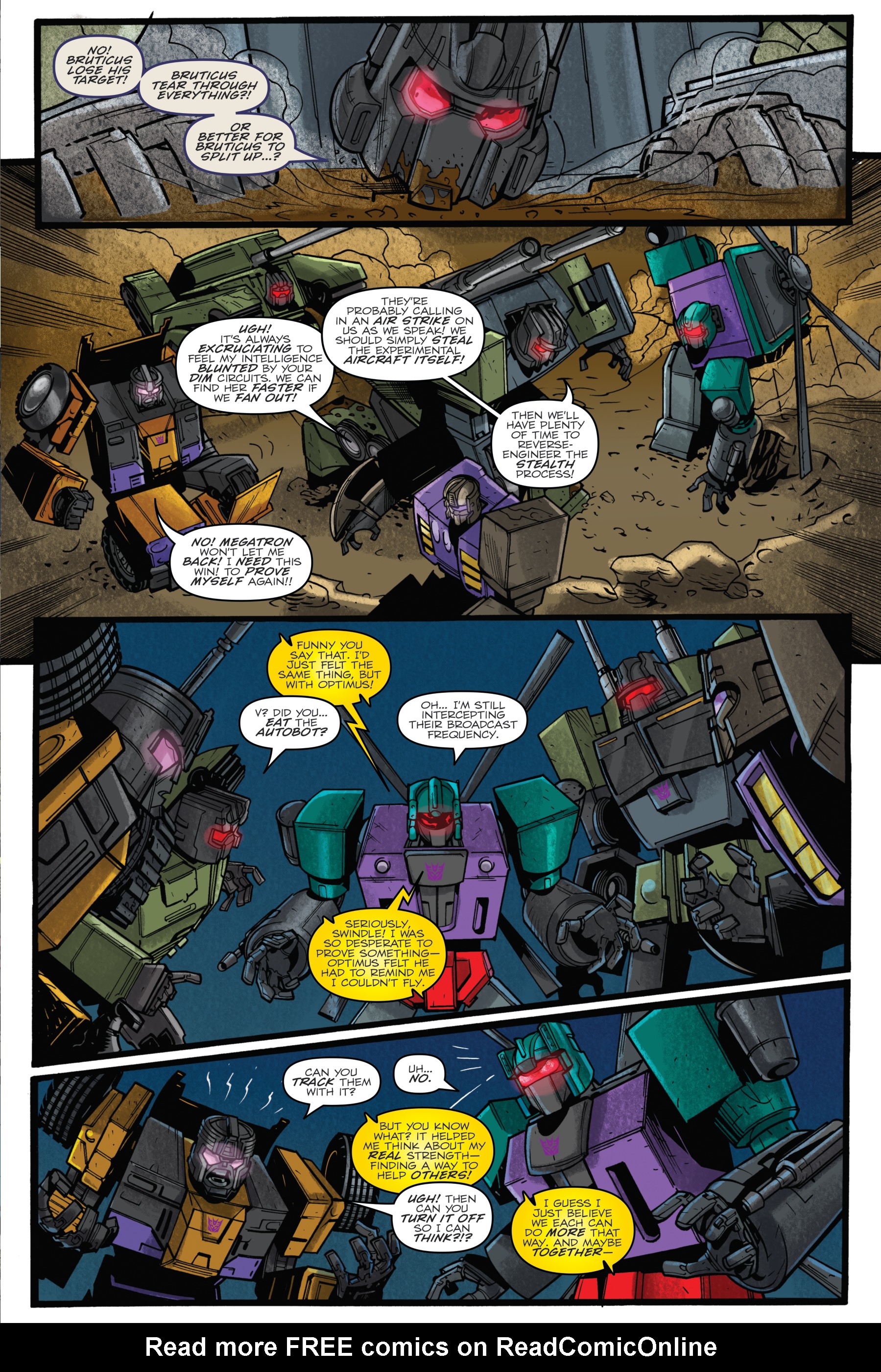 Read online Transformers: Bumblebee - Win If You Dare comic -  Issue # TPB - 59