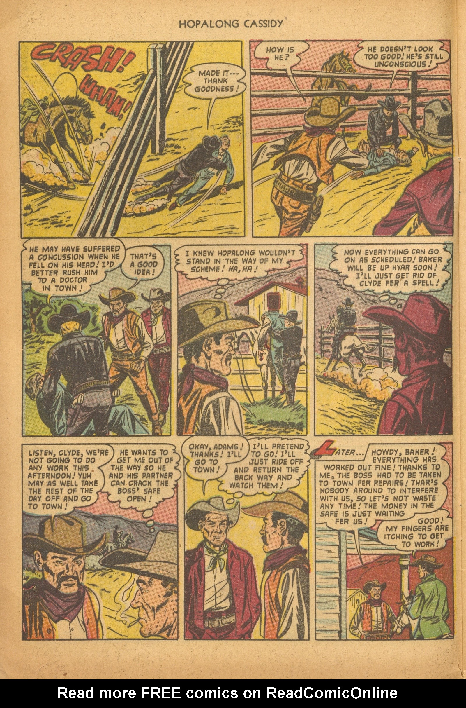 Read online Hopalong Cassidy comic -  Issue #78 - 8