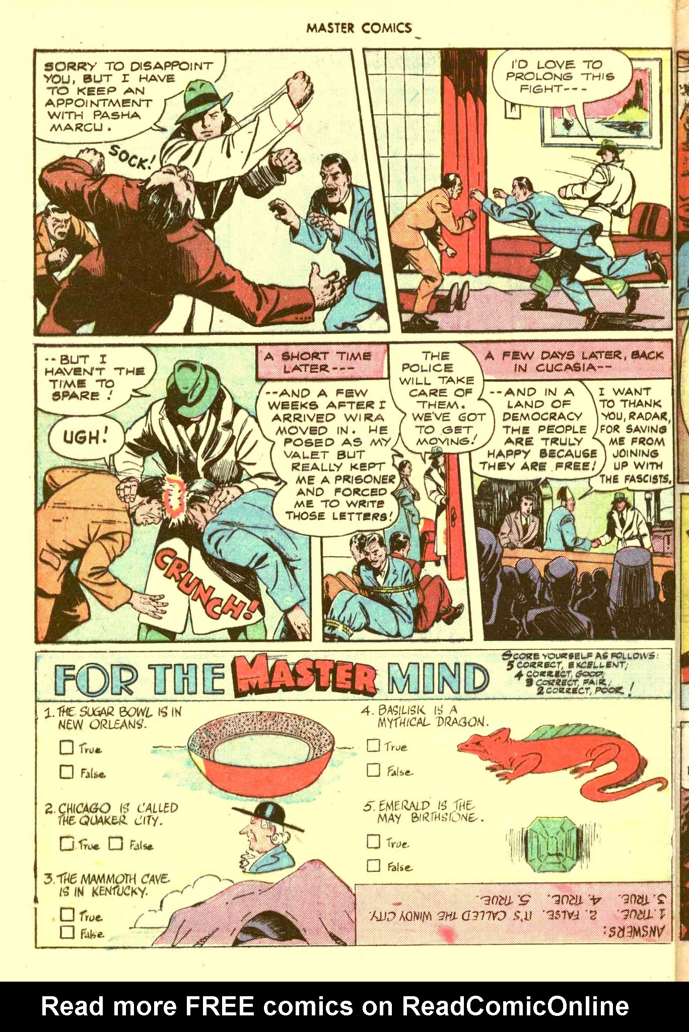 Read online Master Comics comic -  Issue #86 - 48