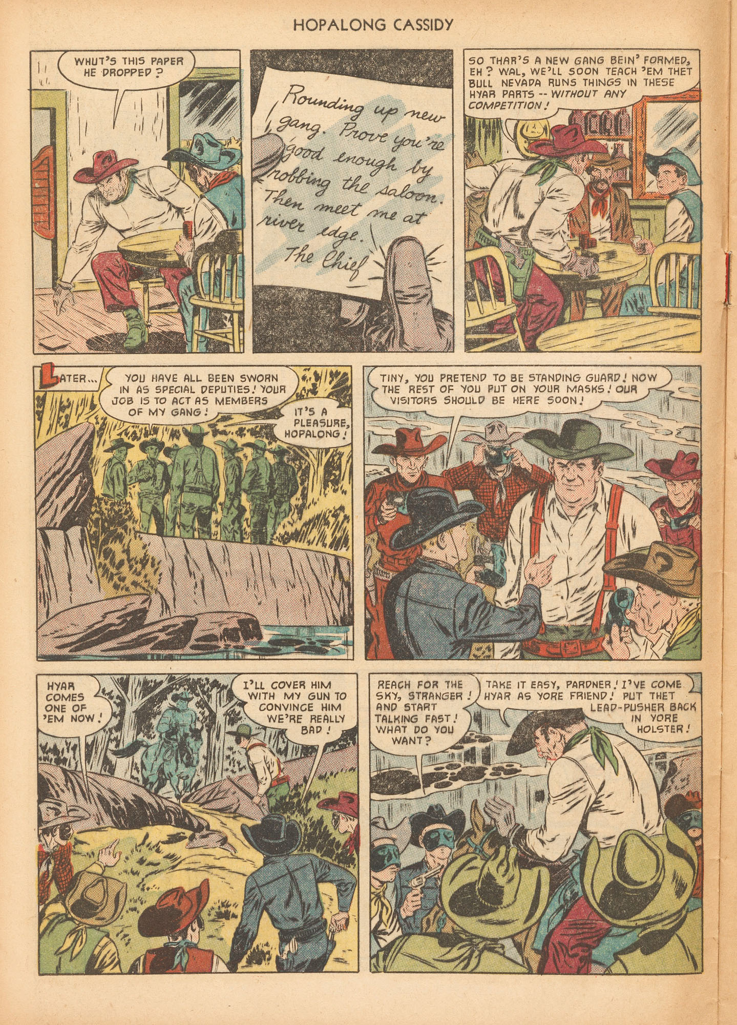 Read online Hopalong Cassidy comic -  Issue #57 - 8