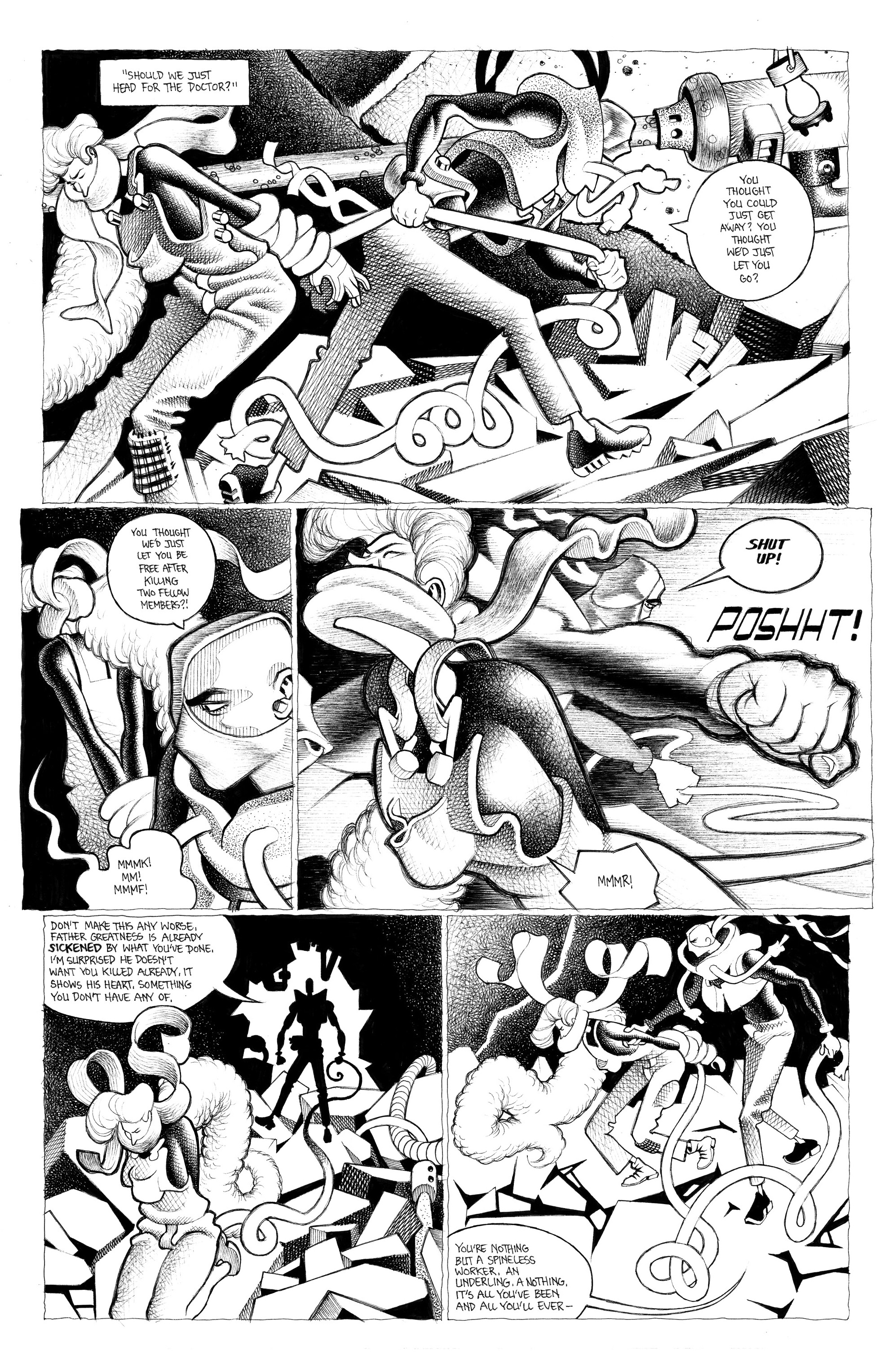 Read online Faceless and the Family comic -  Issue #2 - 20