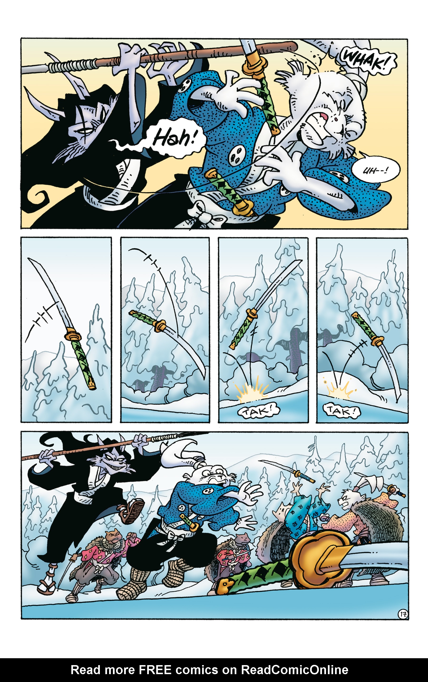 Read online Usagi Yojimbo: Ice and Snow comic -  Issue #4 - 19