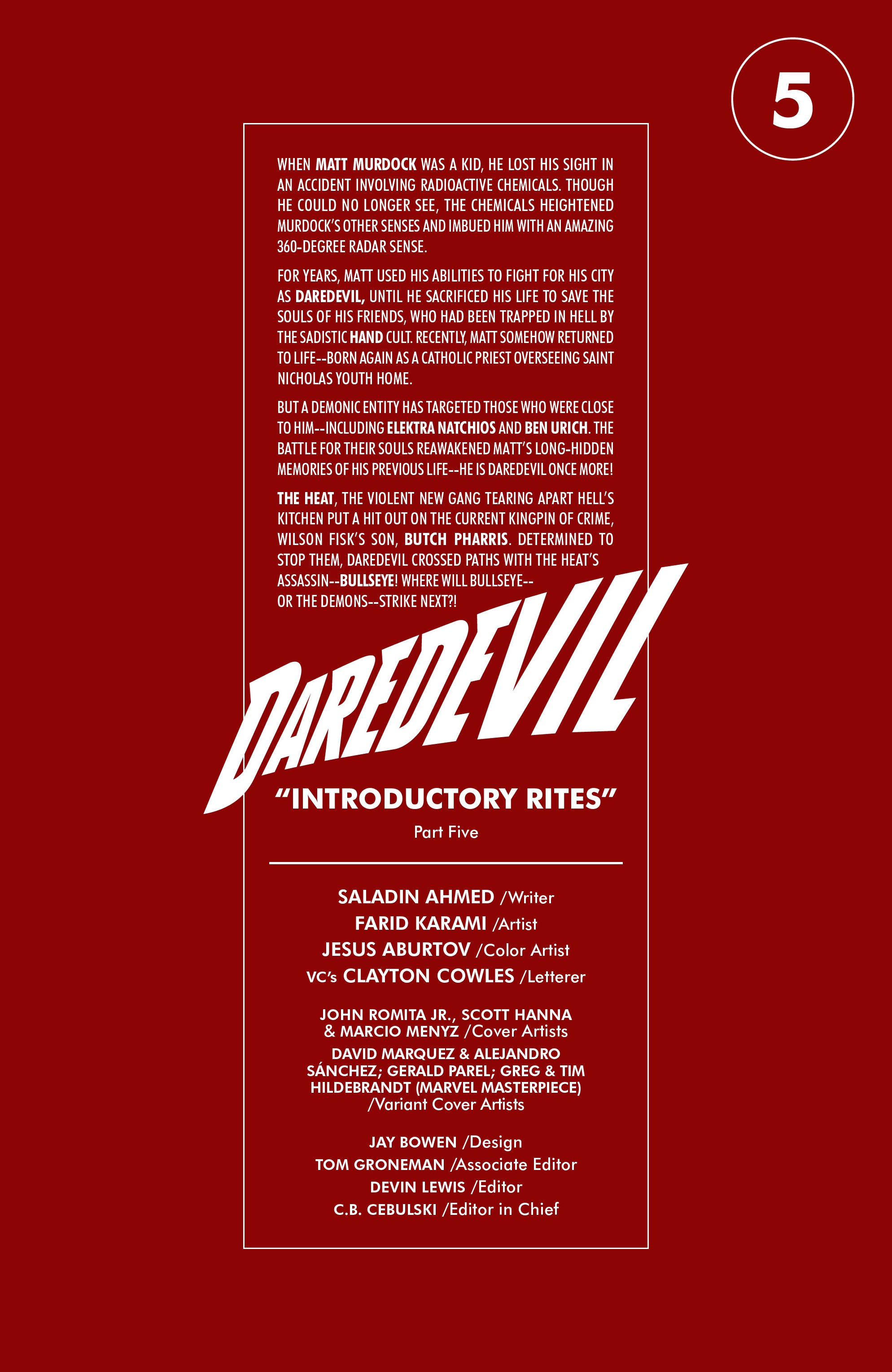 Read online Daredevil (2023) comic -  Issue #5 - 2