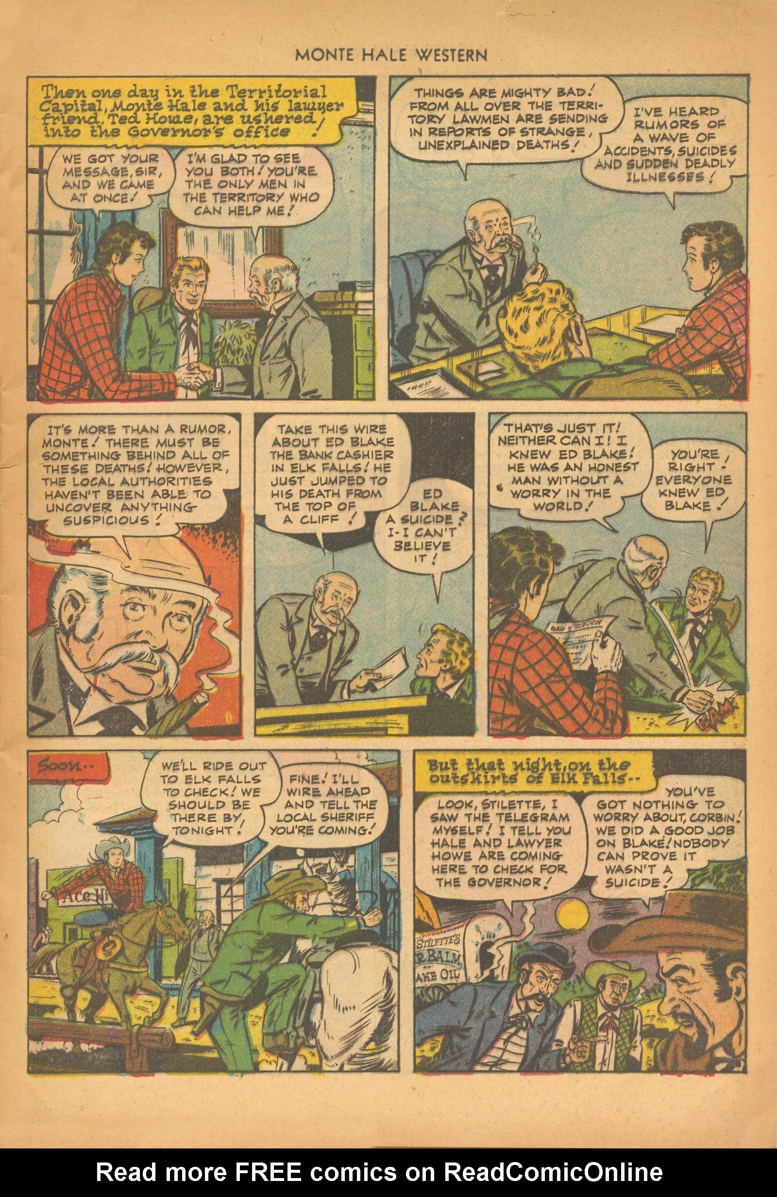 Read online Monte Hale Western comic -  Issue #76 - 5