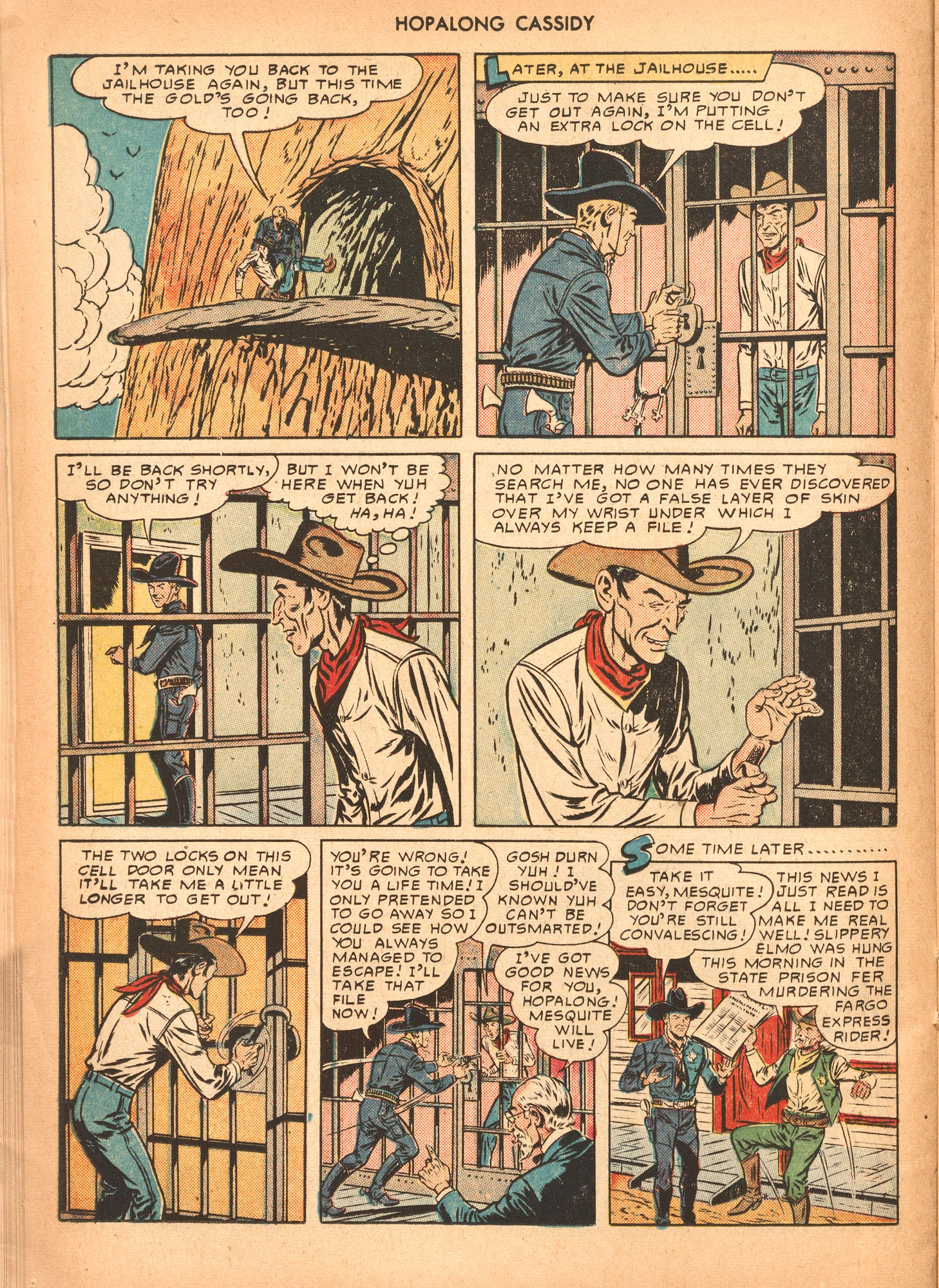 Read online Hopalong Cassidy comic -  Issue #47 - 24