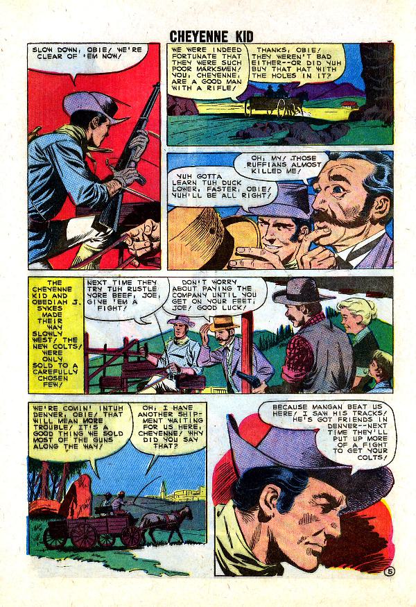 Read online Cheyenne Kid comic -  Issue #17 - 9