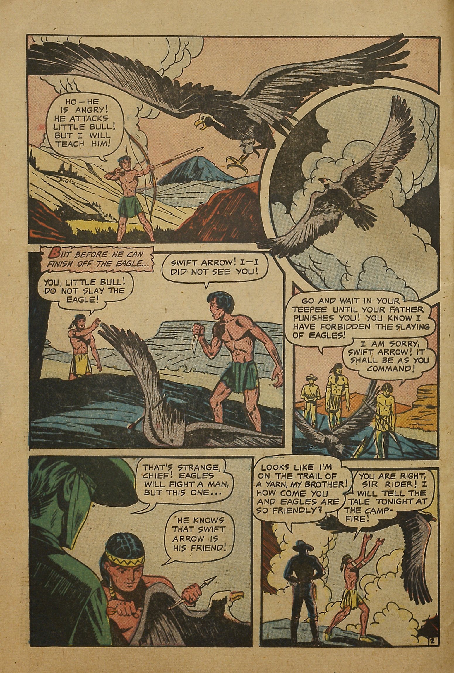 Read online Swift Arrow (1957) comic -  Issue #2 - 4