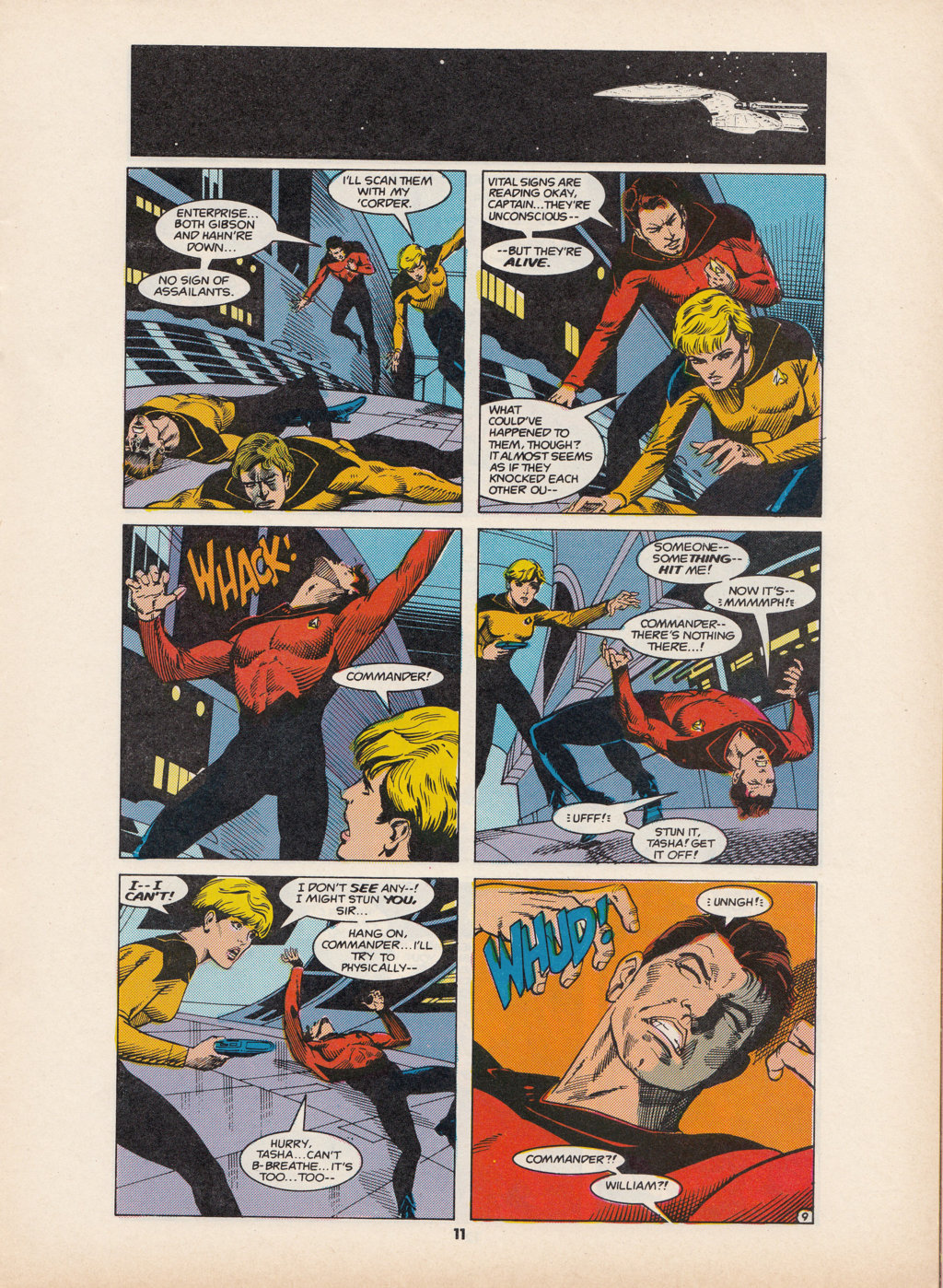 Read online Star Trek The Next Generation (1990) comic -  Issue #4 - 11