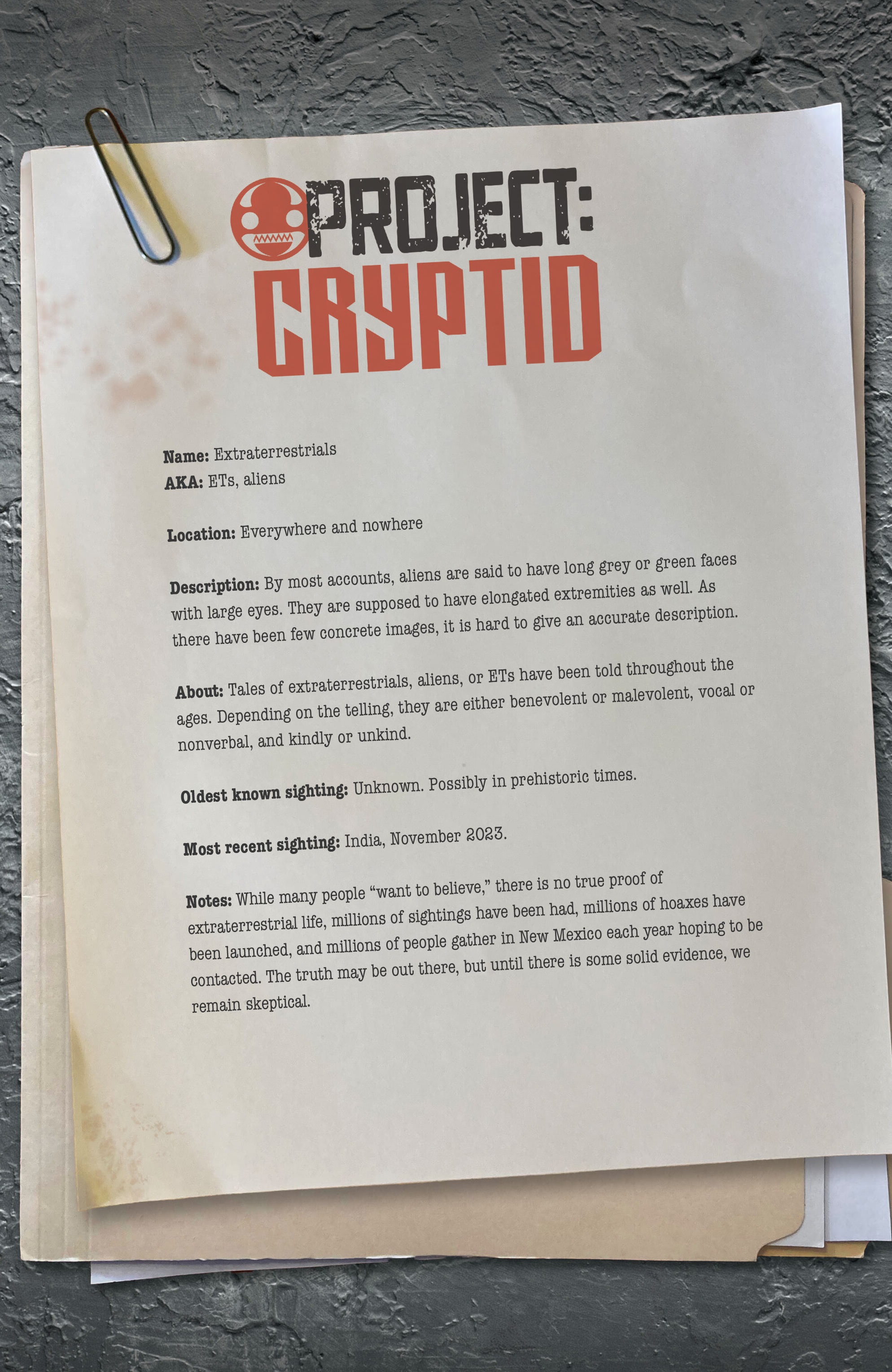 Read online Project Cryptid comic -  Issue #5 - 31