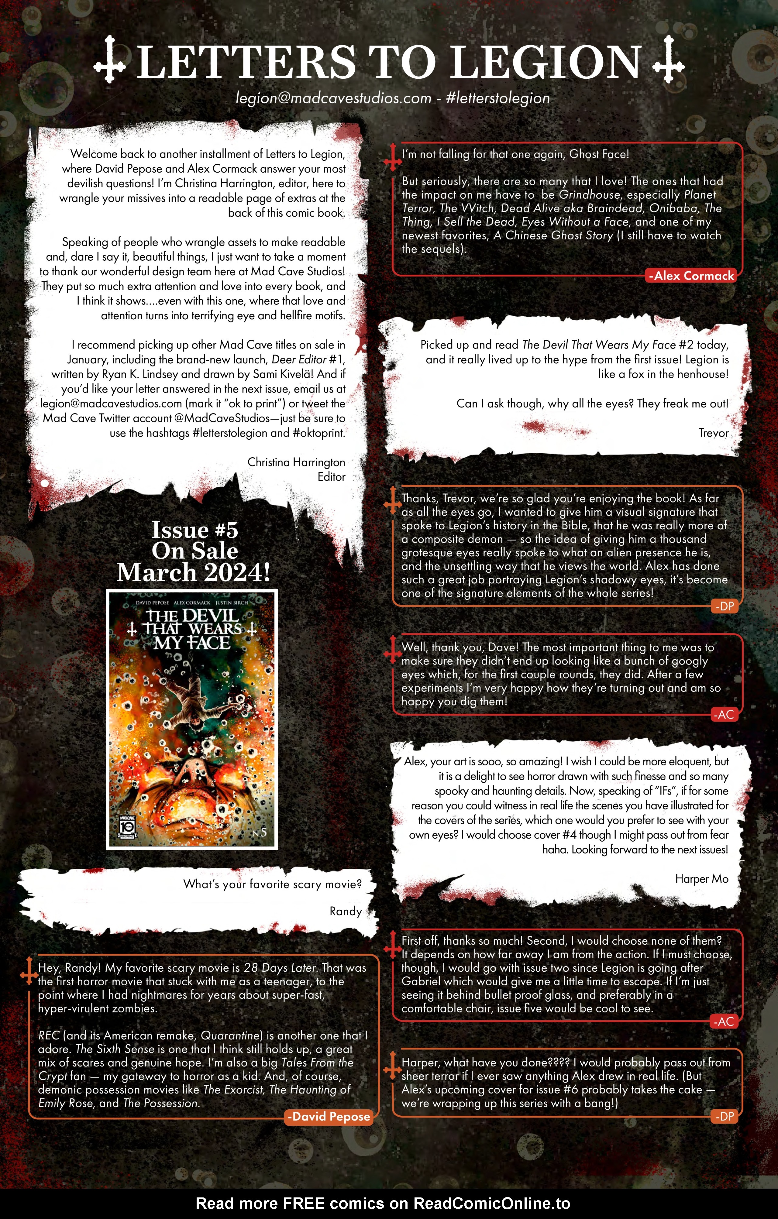 Read online The Devil That Wears My Face comic -  Issue #4 - 30