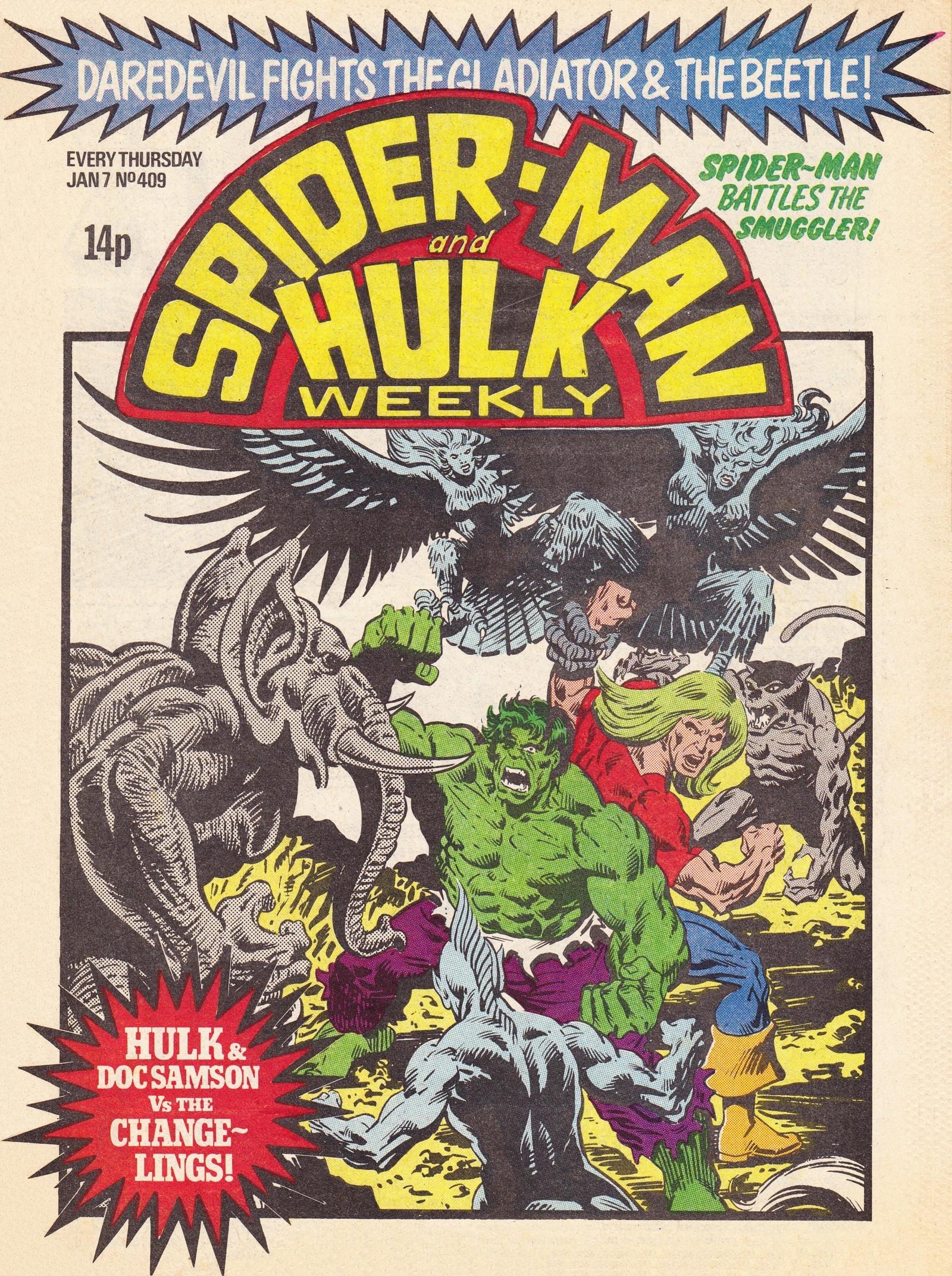 Read online Spider-Man and Hulk Weekly comic -  Issue #409 - 1