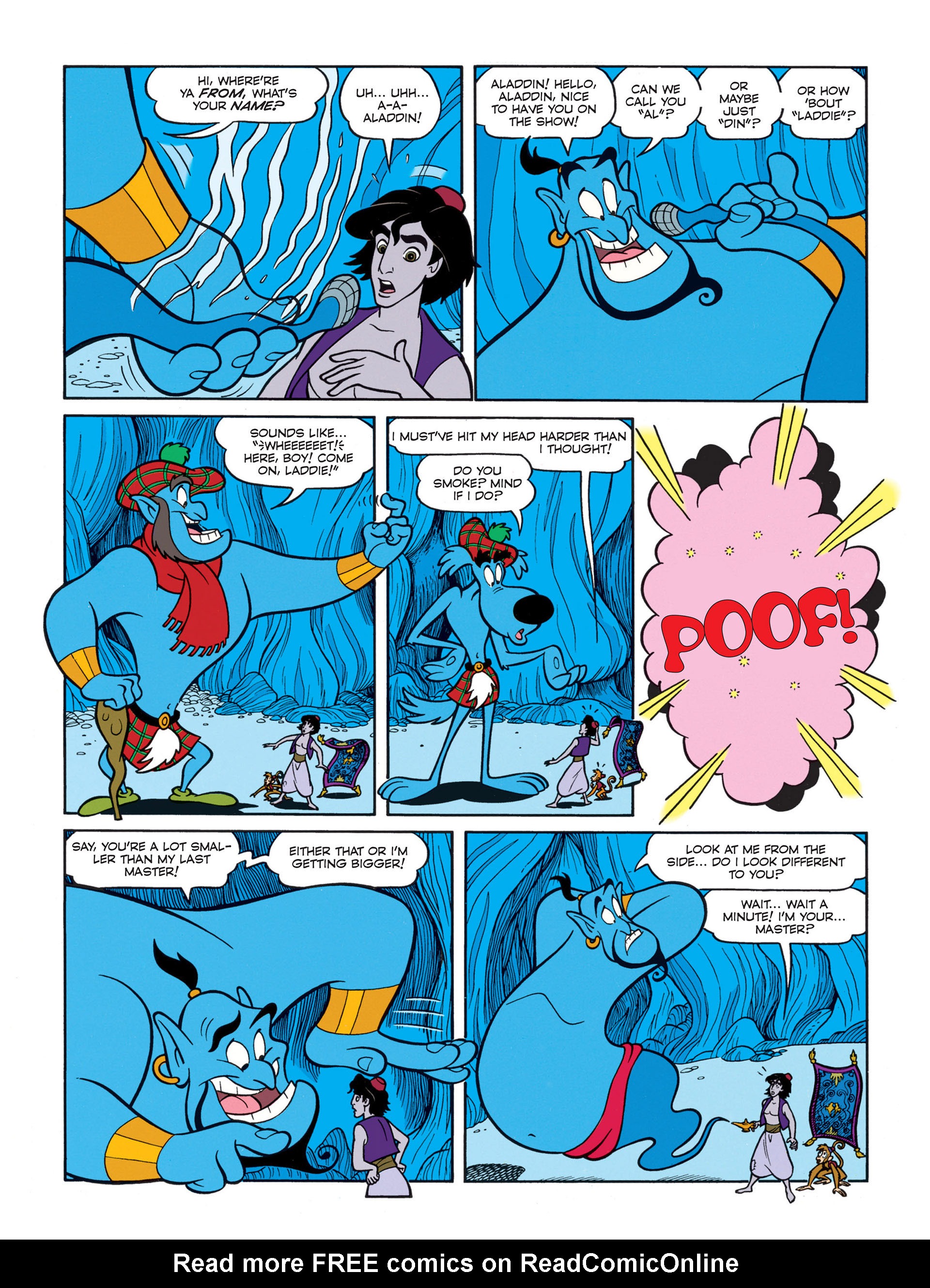 Read online Disney's Aladdin - The Official Movie Adaptation comic -  Issue # Full - 20