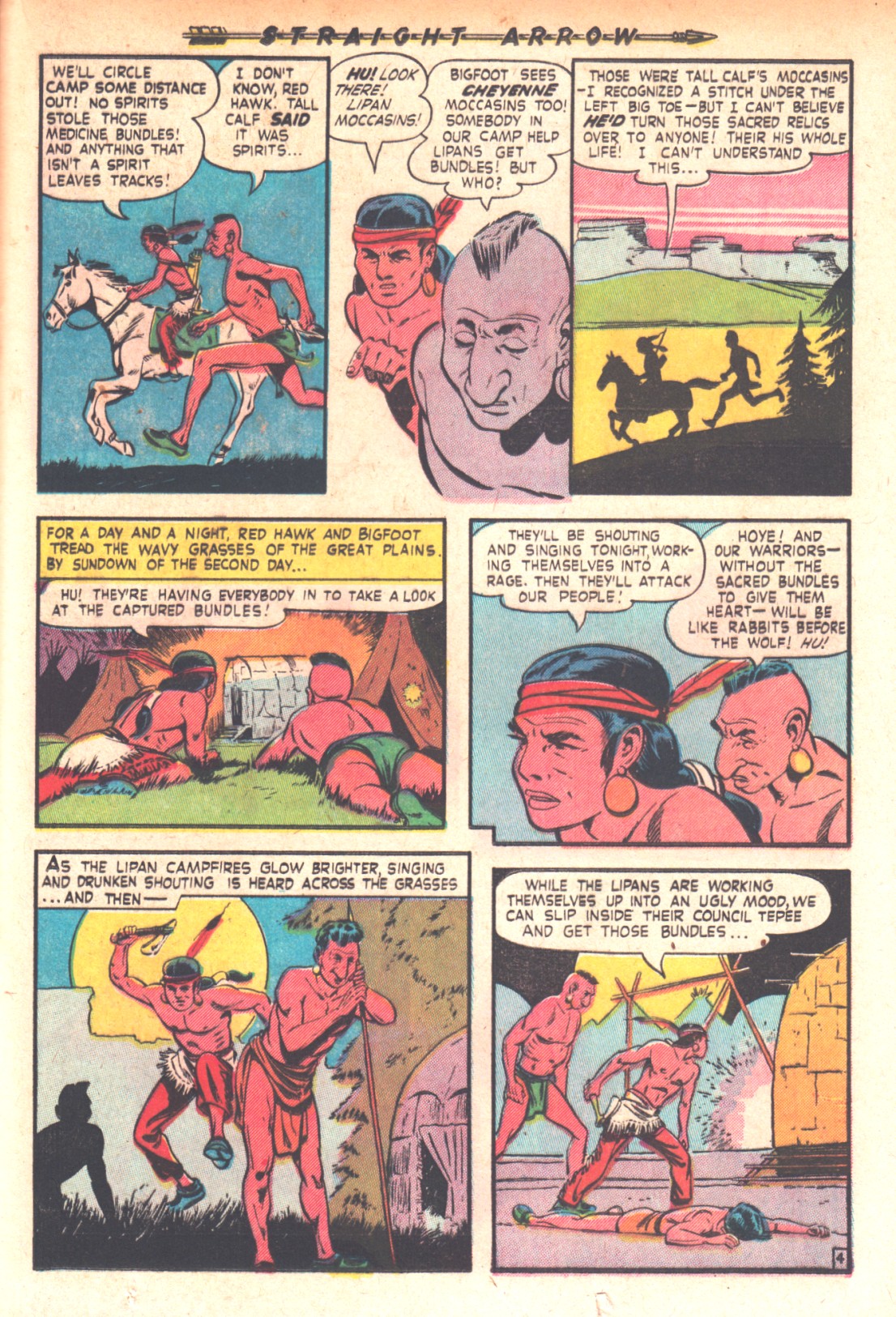 Read online Straight Arrow comic -  Issue #20 - 23