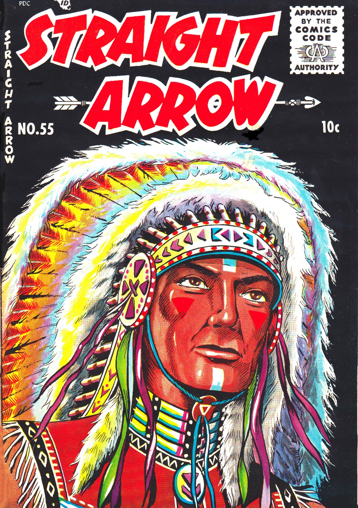 Read online Straight Arrow comic -  Issue #55 - 1