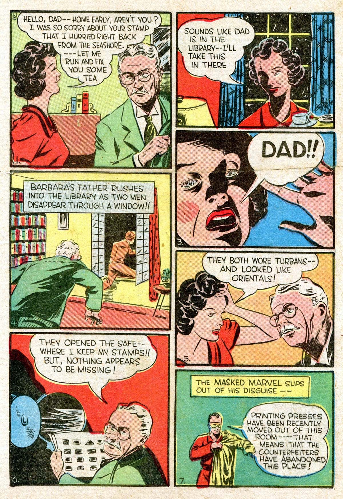 Read online Masked Marvel comic -  Issue #2 - 17