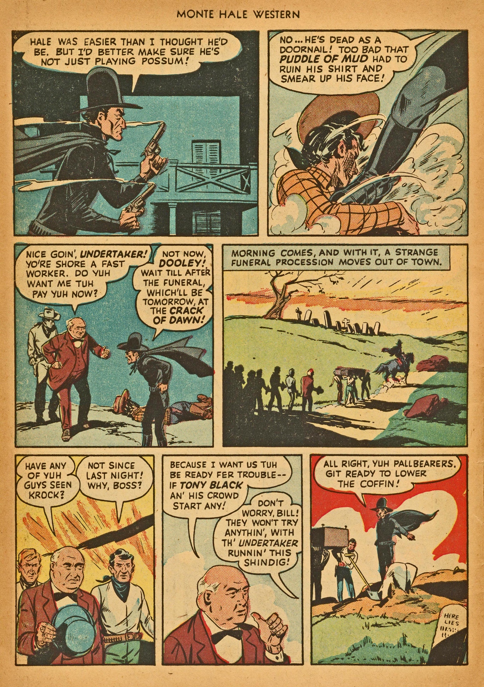 Read online Monte Hale Western comic -  Issue #30 - 10