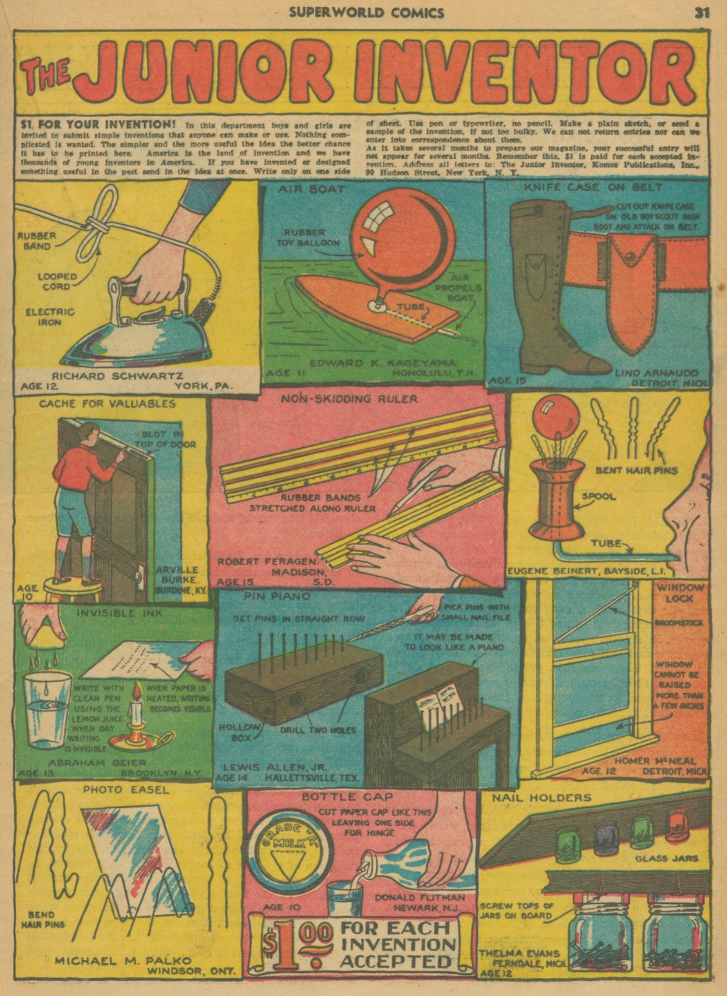 Read online Superworld Comics comic -  Issue #3 - 33