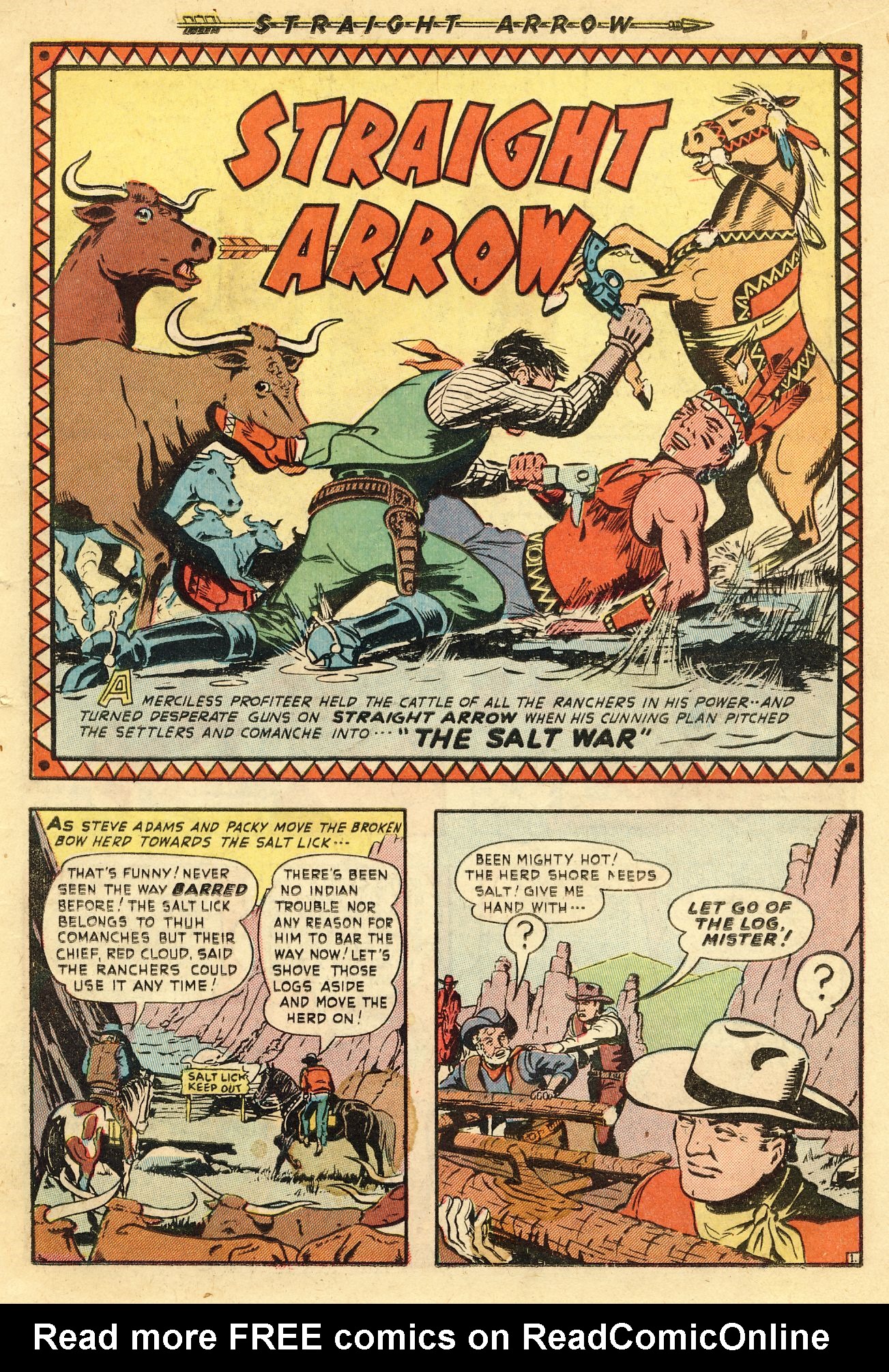 Read online Straight Arrow comic -  Issue #11 - 11