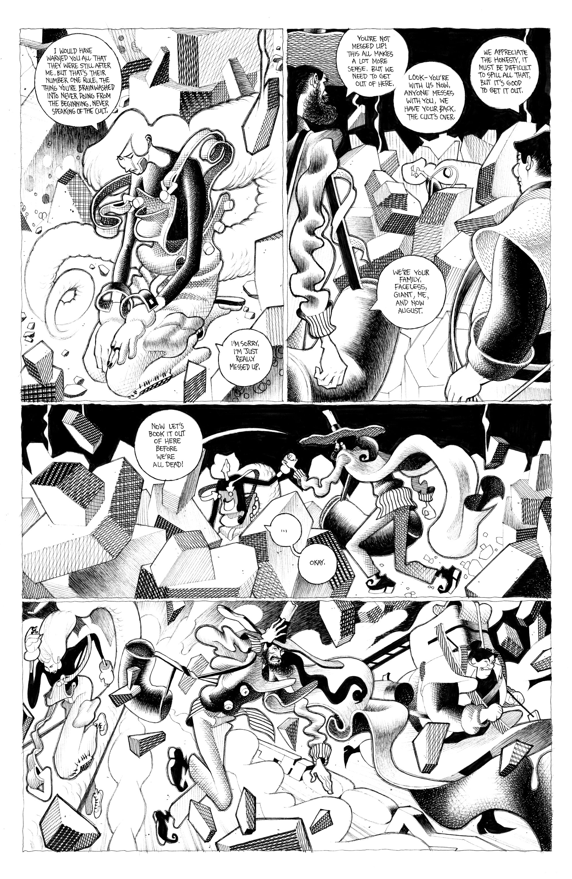 Read online Faceless and the Family comic -  Issue #3 - 15