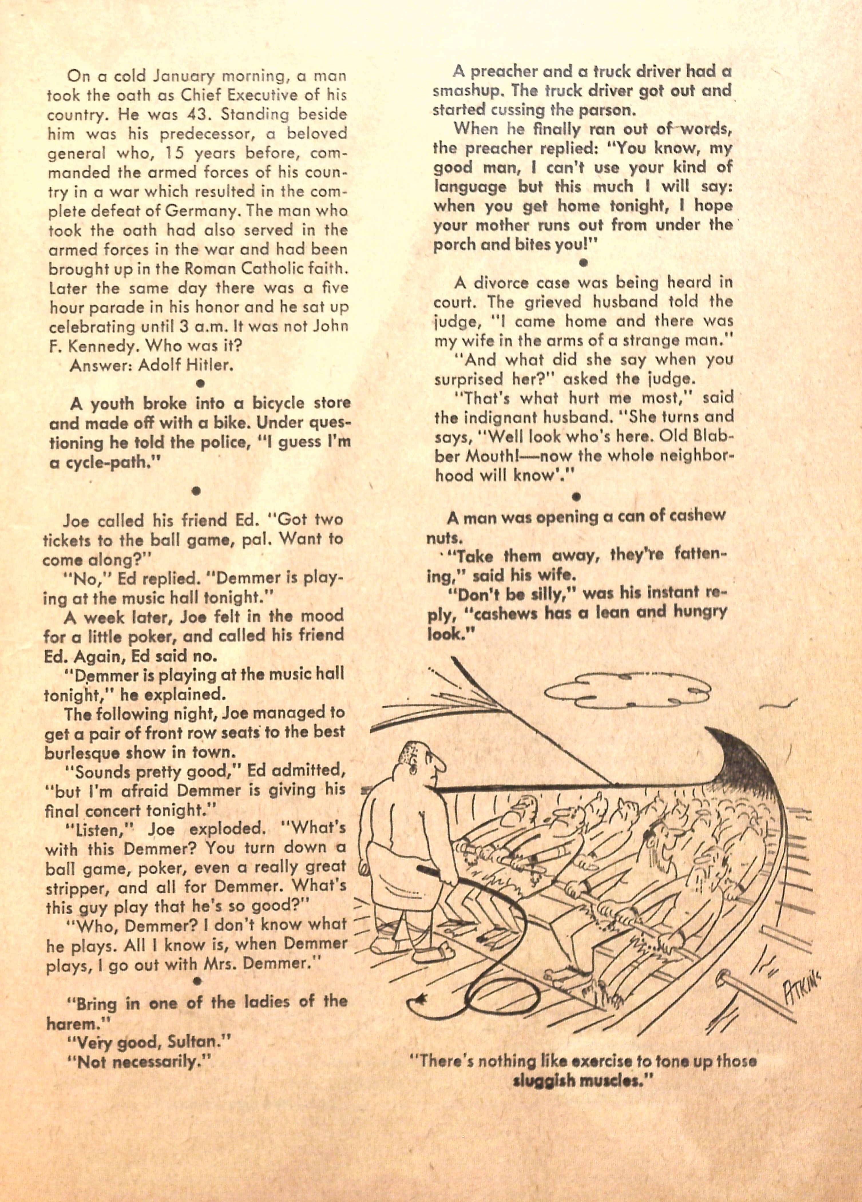 Read online Cartoons and Gags comic -  Issue #21 - 29