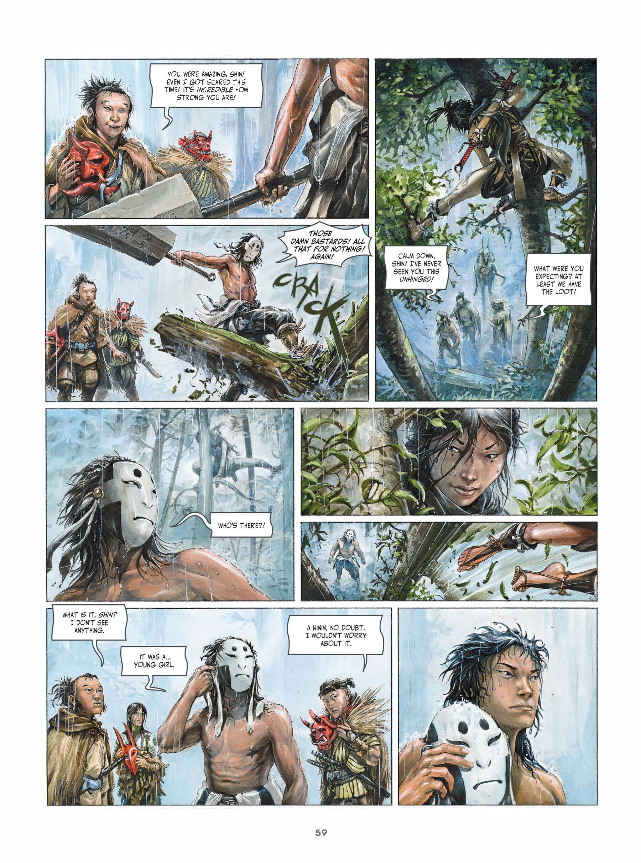 Read online Legends of the Pierced Veil: The Mask of Fudo comic -  Issue # TPB (Part 1) - 58