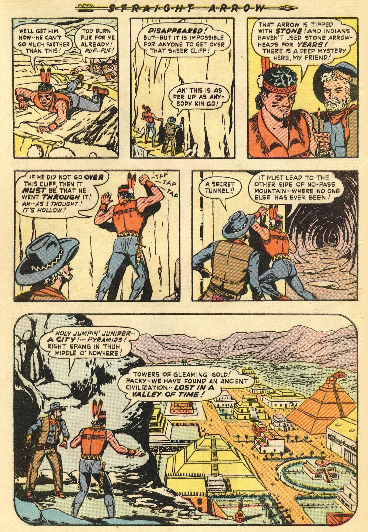 Read online Straight Arrow comic -  Issue #11 - 4