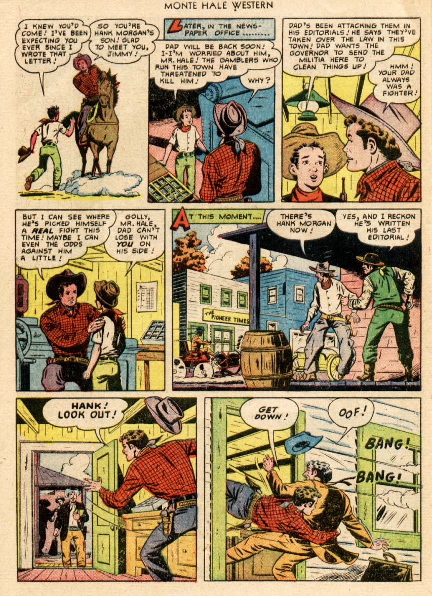 Read online Monte Hale Western comic -  Issue #58 - 31