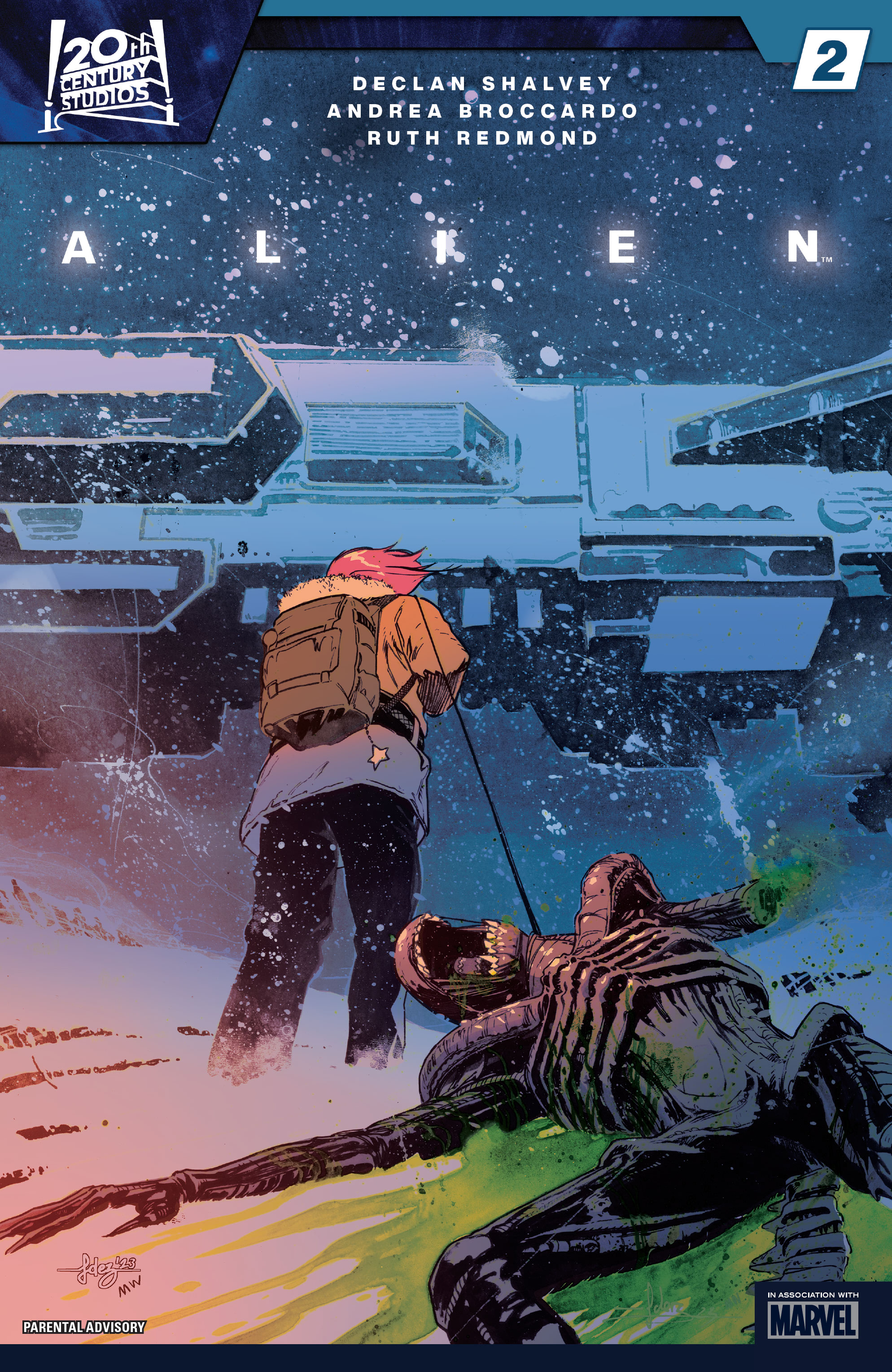 Read online Alien (2024) comic -  Issue #2 - 1
