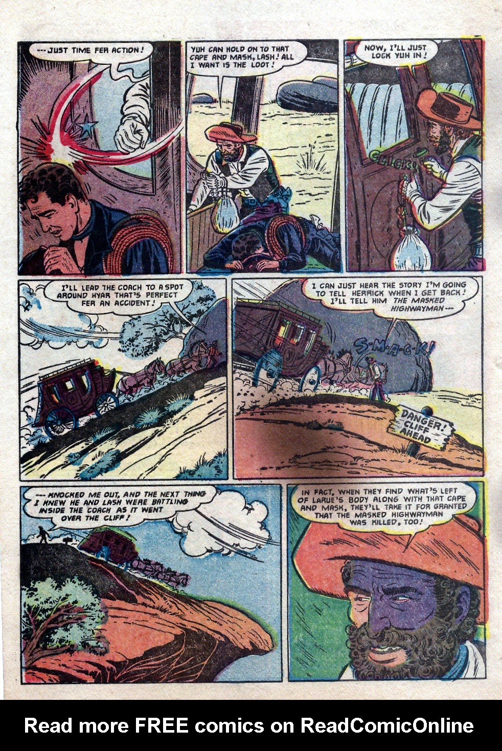 Read online Lash Larue Western (1949) comic -  Issue #55 - 9