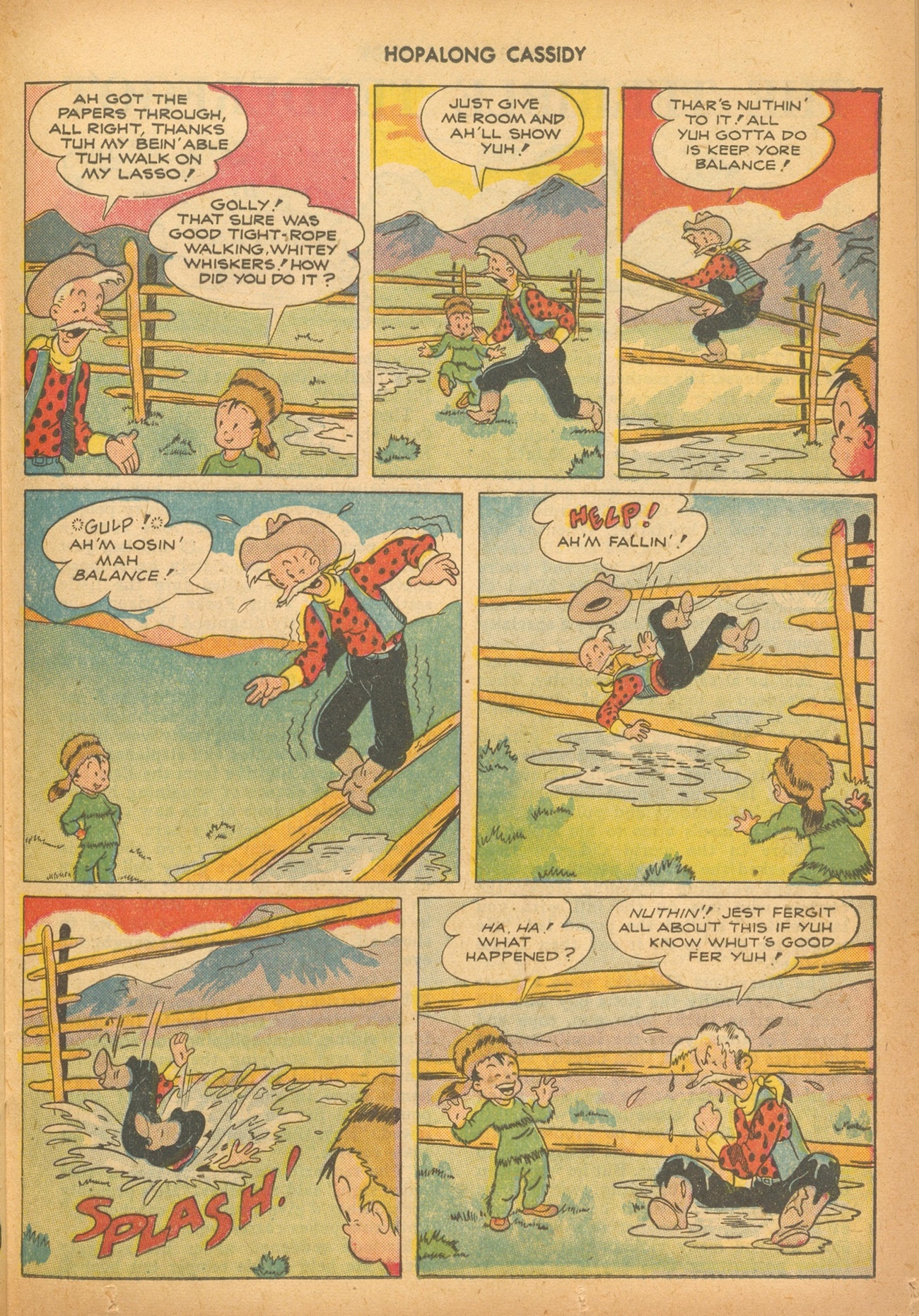 Read online Hopalong Cassidy comic -  Issue #12 - 37