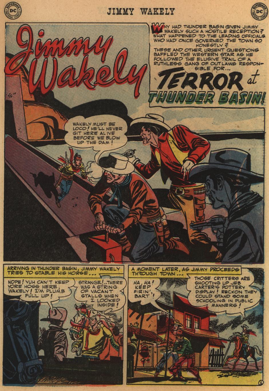 Read online Jimmy Wakely comic -  Issue #17 - 3