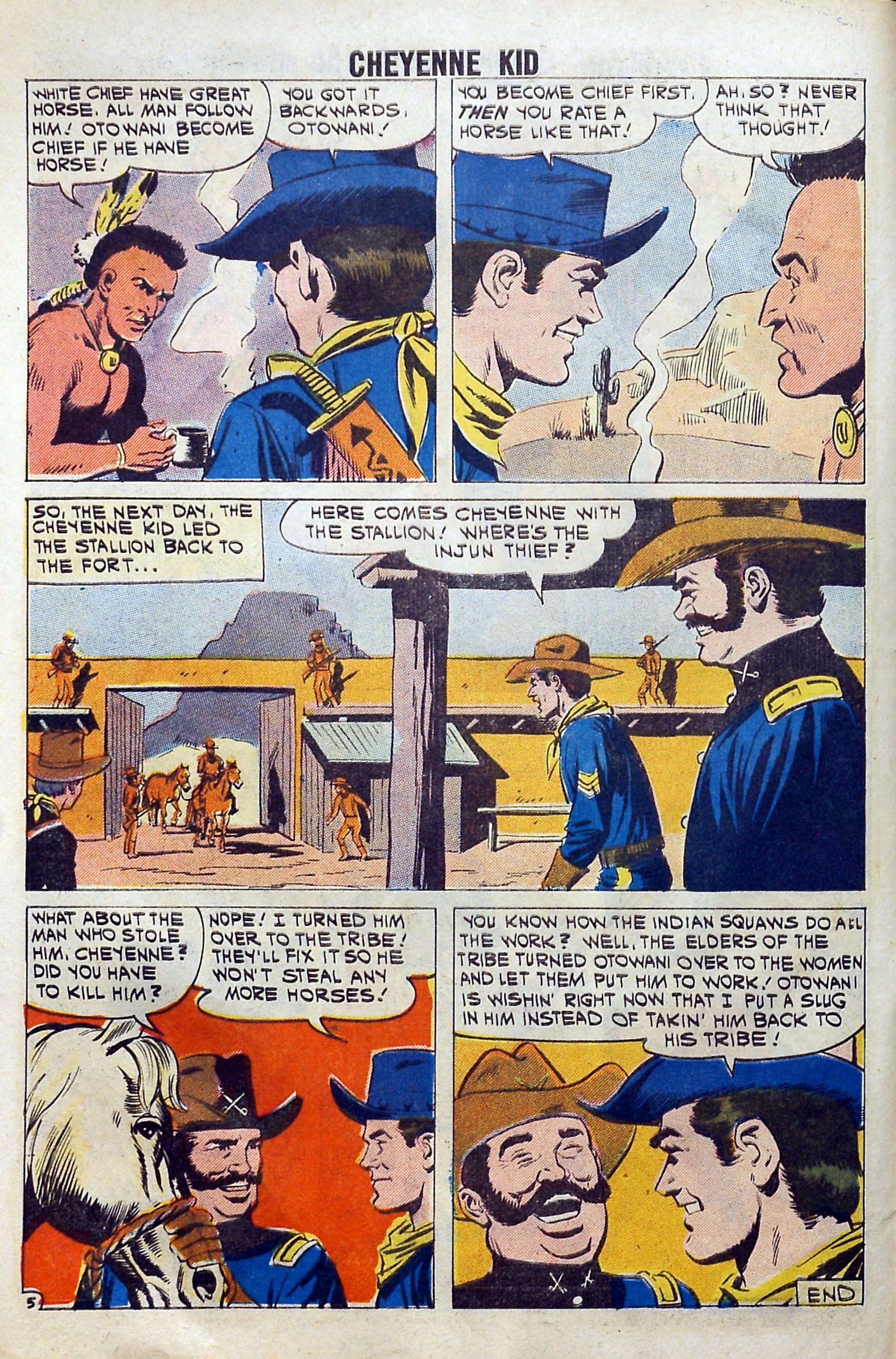 Read online Cheyenne Kid comic -  Issue #31 - 8