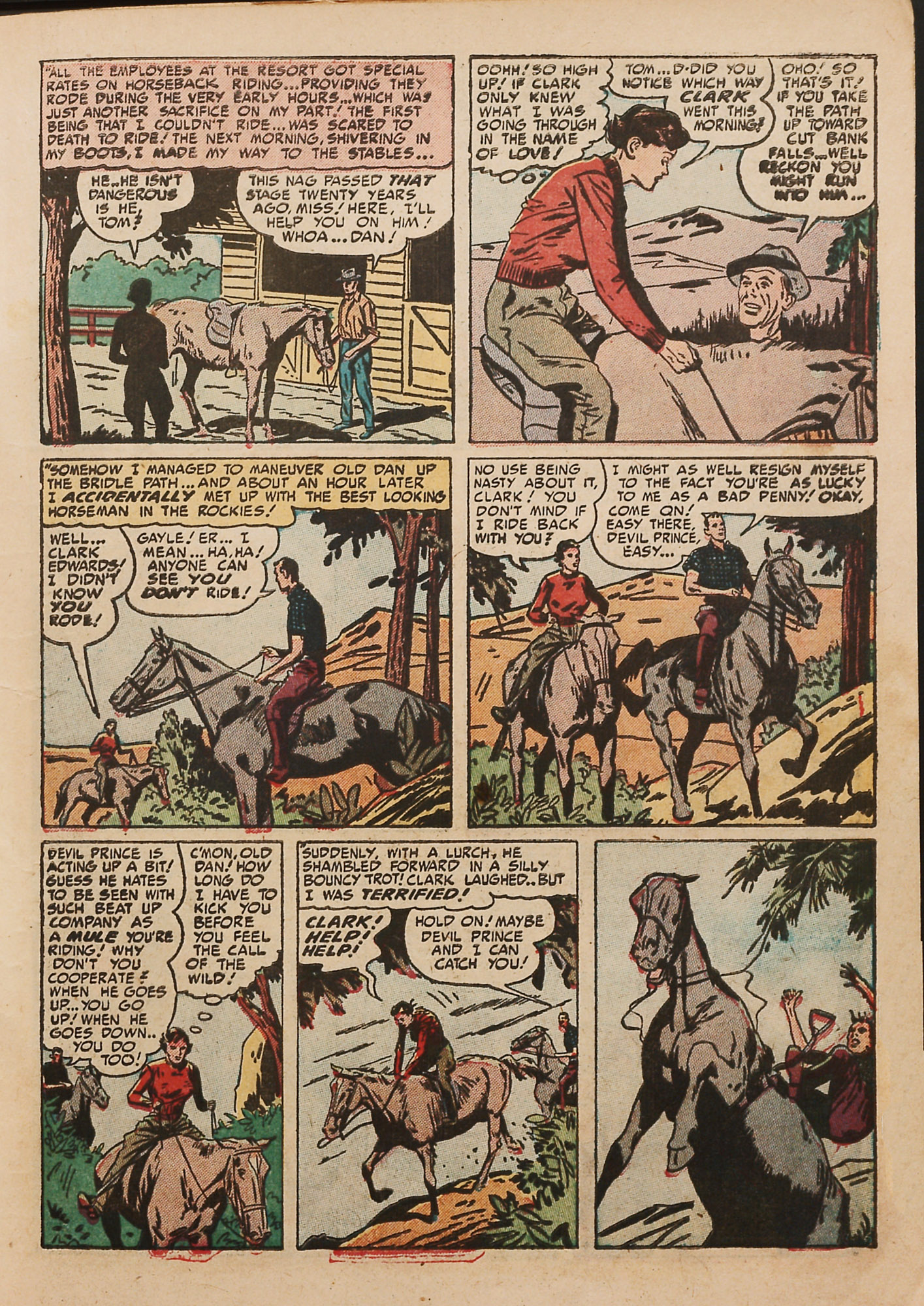 Read online Young Love (1949) comic -  Issue #27 - 17