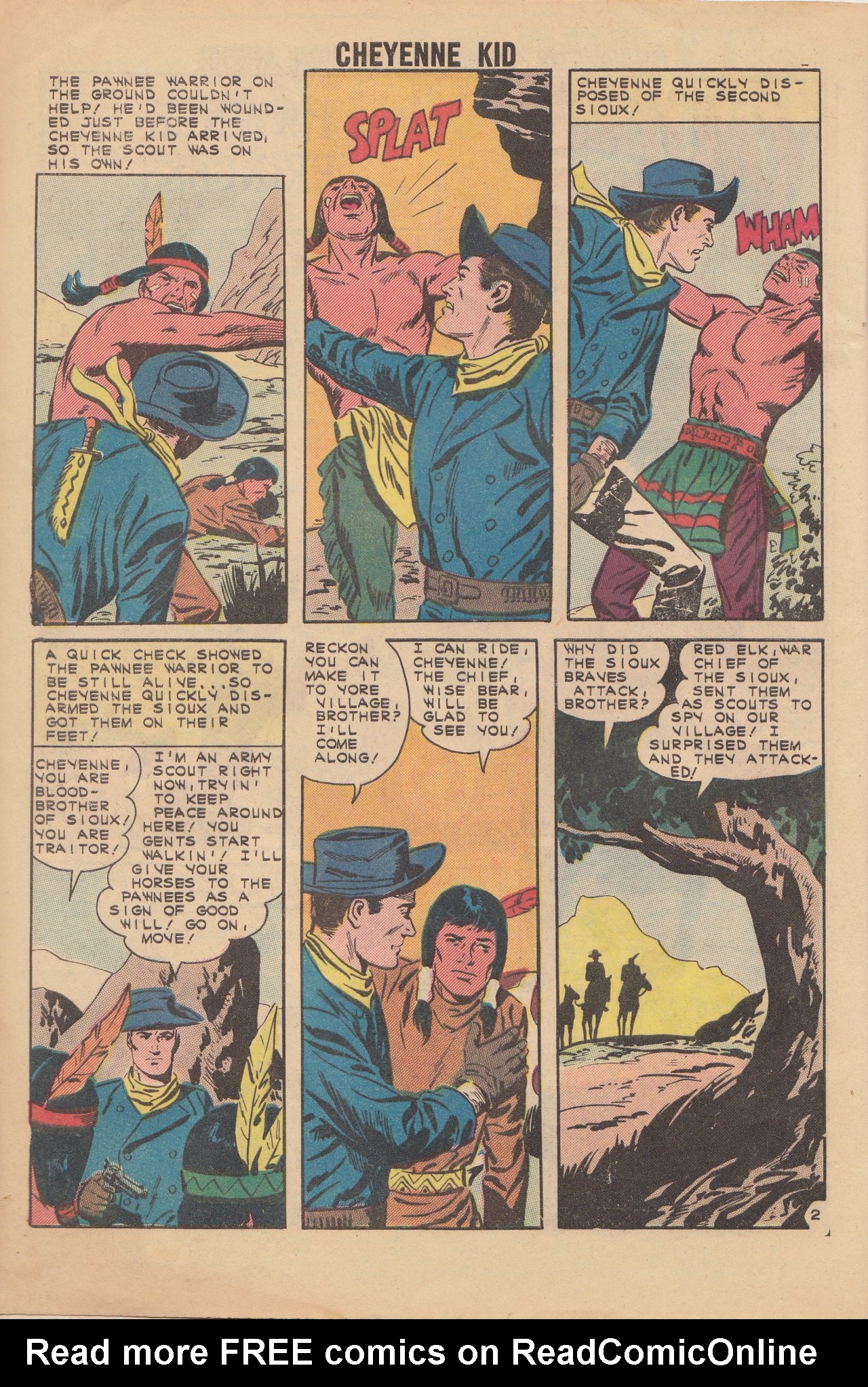 Read online Cheyenne Kid comic -  Issue #33 - 4