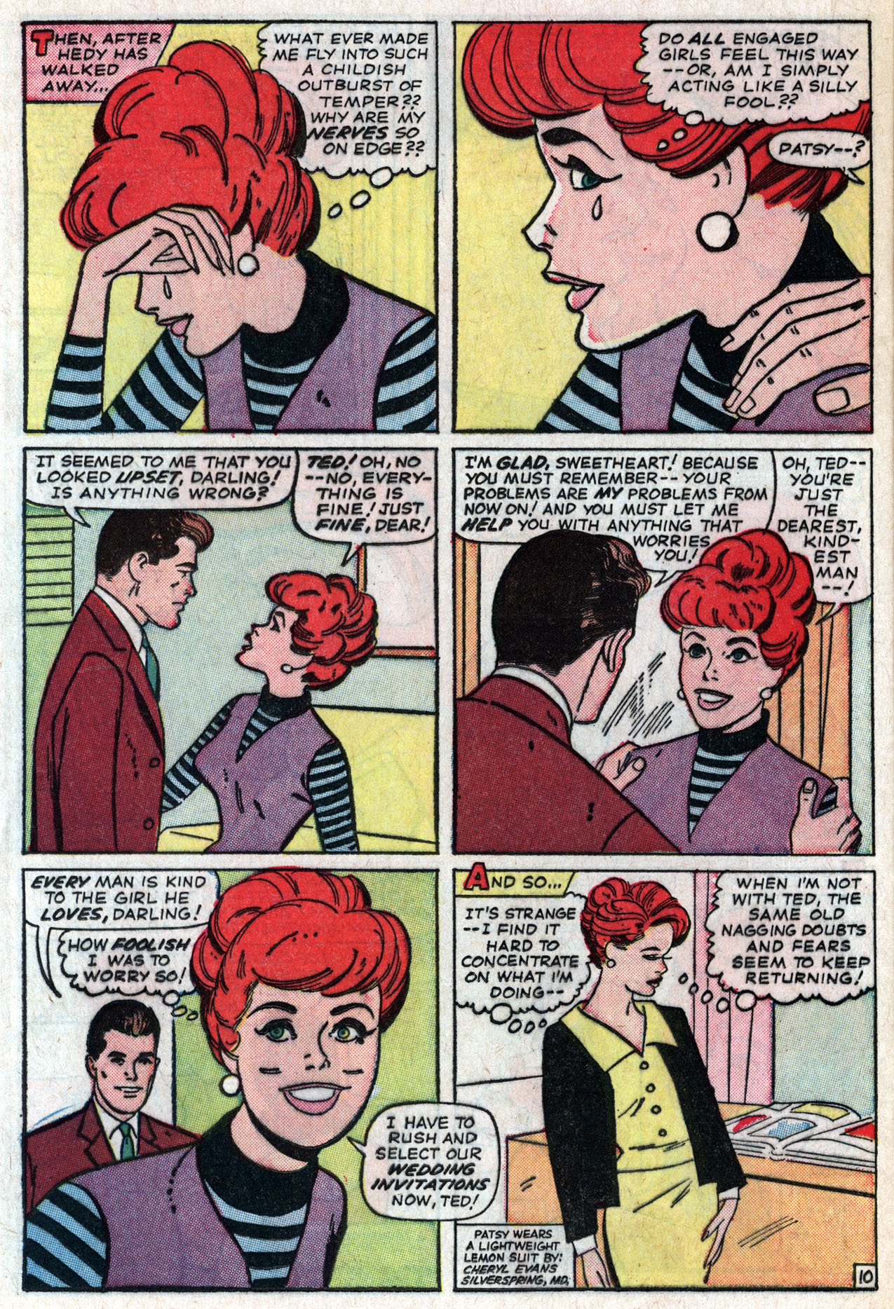 Read online Patsy and Hedy comic -  Issue #98 - 16