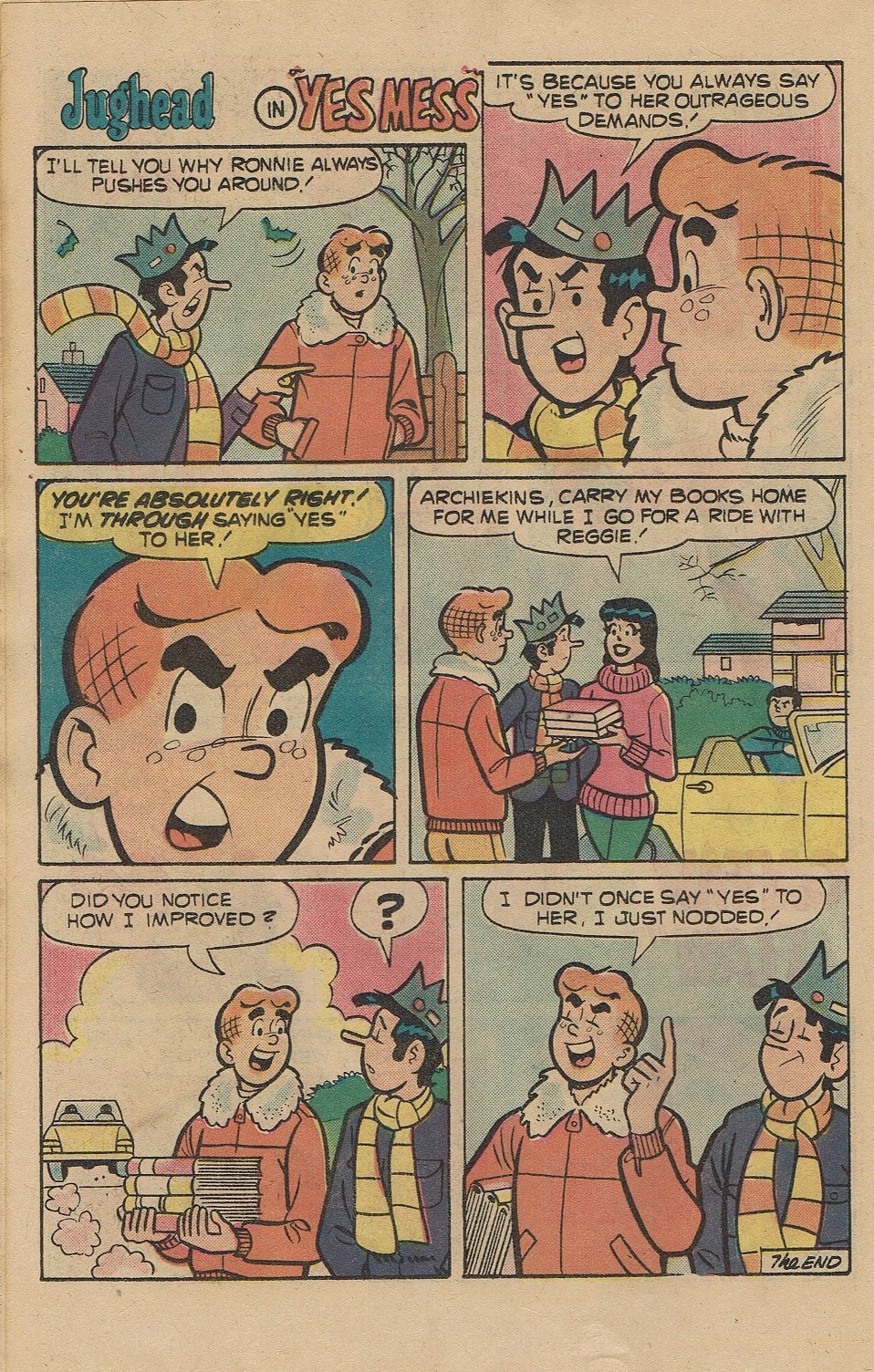 Read online Jughead's Jokes comic -  Issue #54 - 22