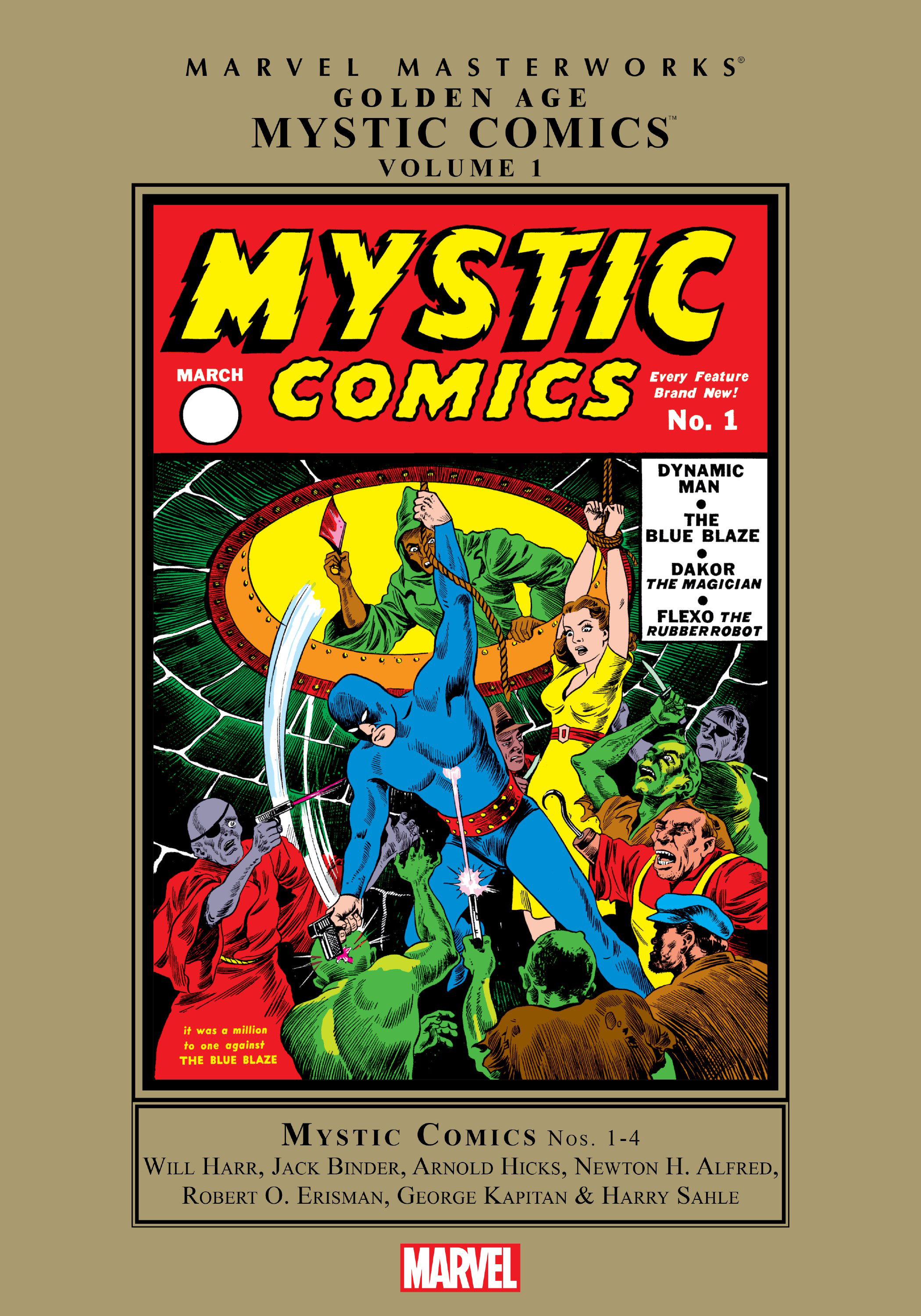 Read online Mystic Comics comic -  Issue # (1940) _Marvel Masterworks - Golden Age  (Part 1) - 1