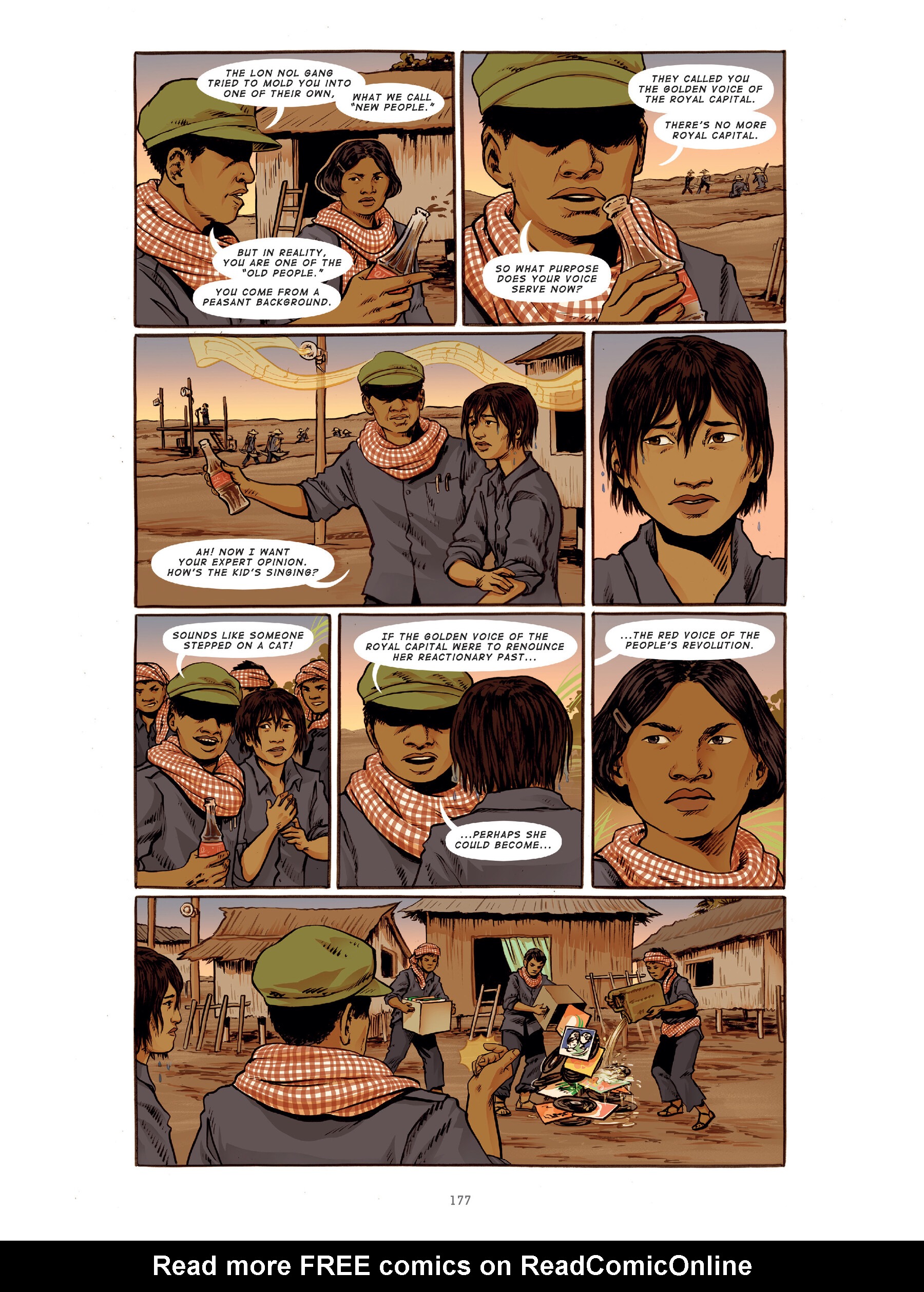 Read online The Golden Voice: The Ballad of Cambodian Rock's Lost Queen comic -  Issue # TPB (Part 2) - 76