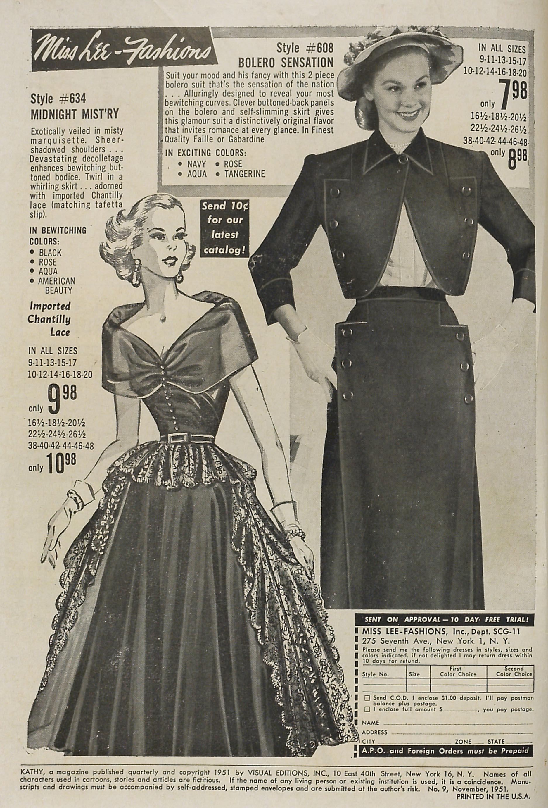 Read online Kathy (1949) comic -  Issue #9 - 2