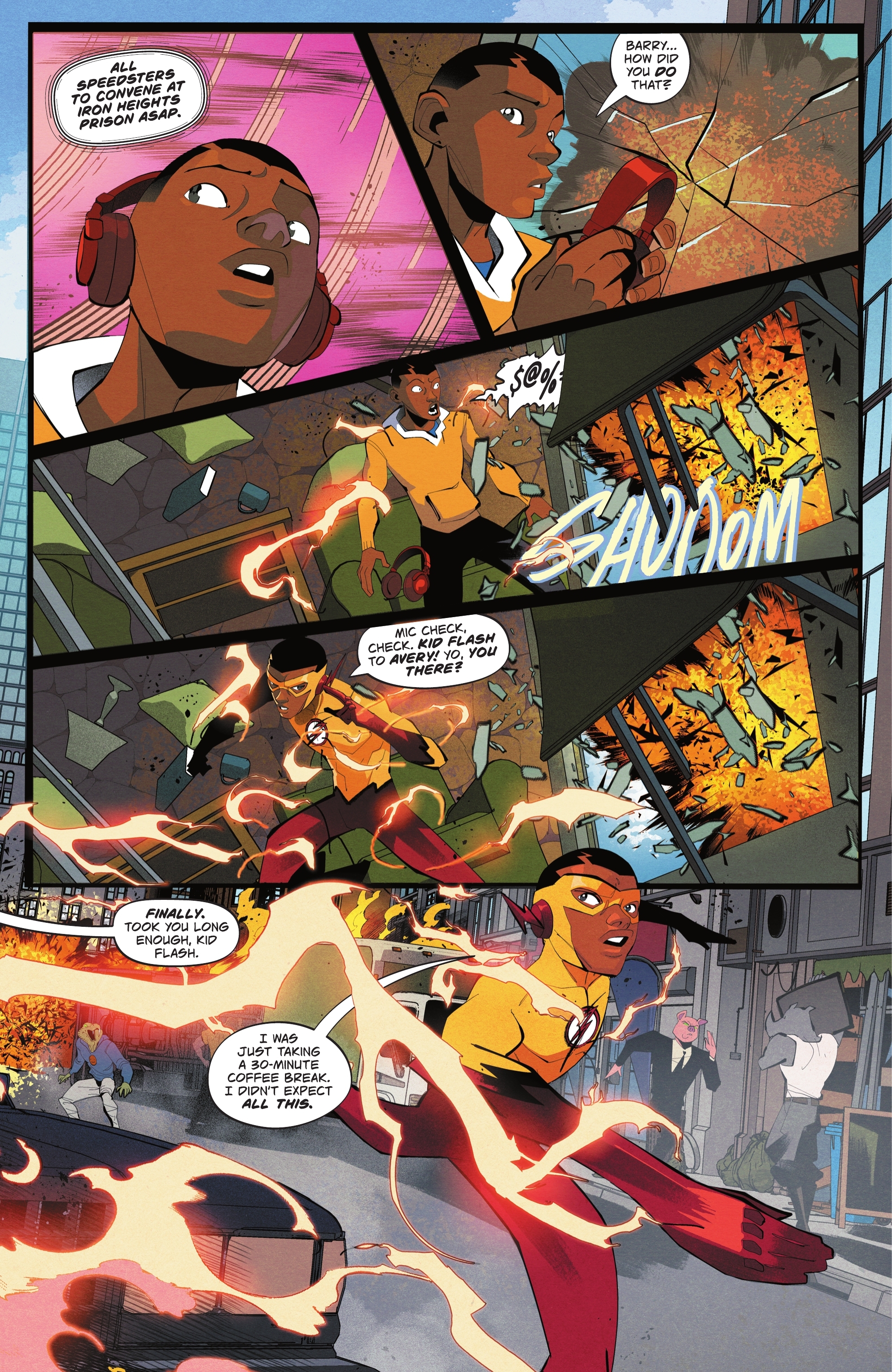 Read online Titans: Beast World Tour: Central City comic -  Issue # Full - 10