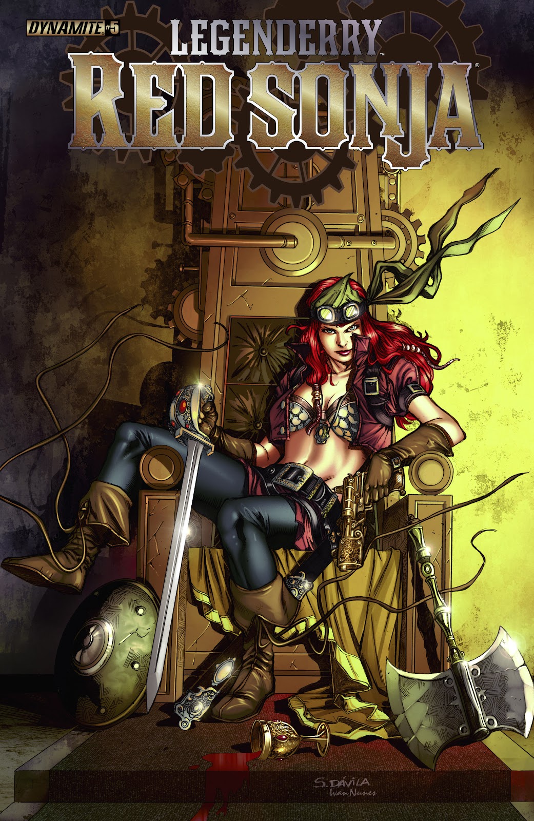 Legenderry: Red Sonja (2015) issue 5 - Page 1